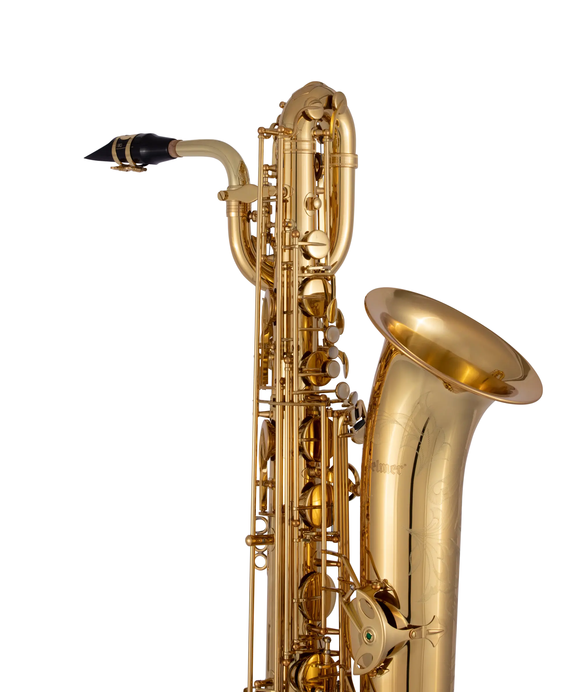SBS711 Selmer Professional Baritone Saxophone - zoomed in
