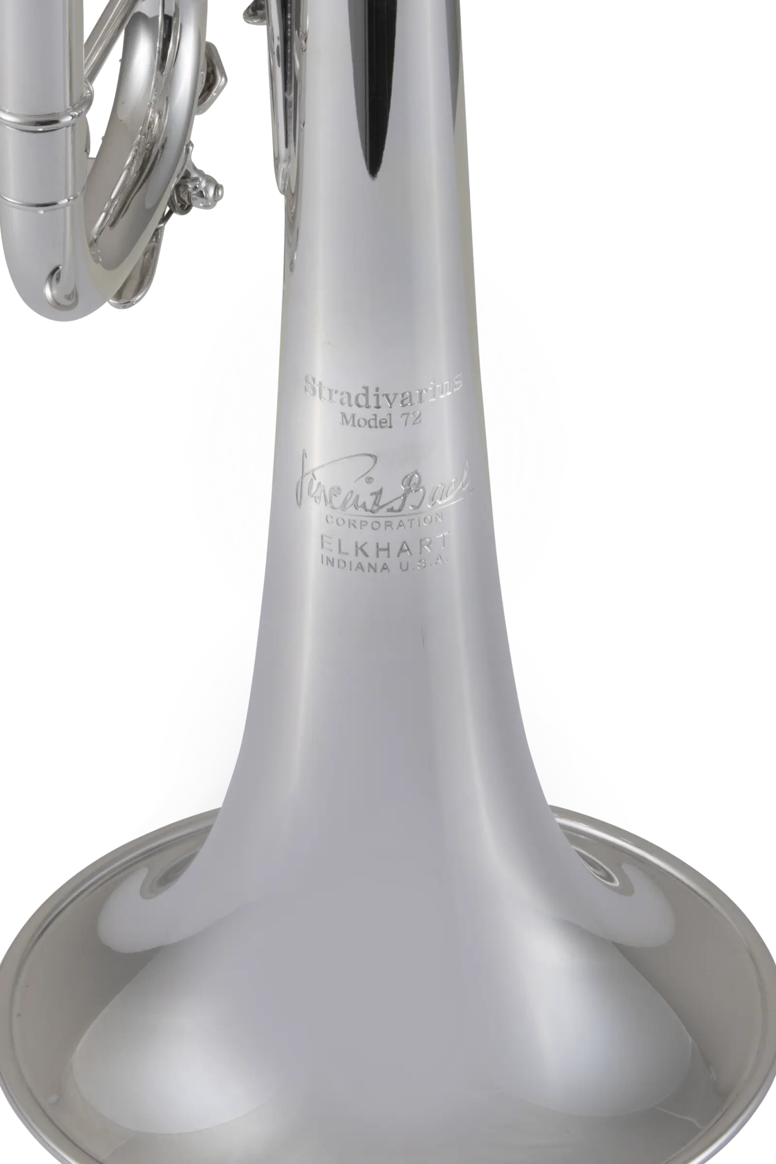 190S72X Bach Standard Professional BflatTrumpet - zoomed in