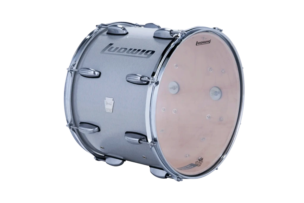 LU2CT15ACG Ludwig 12X15 ULT2 CHEST TENOR GRAY