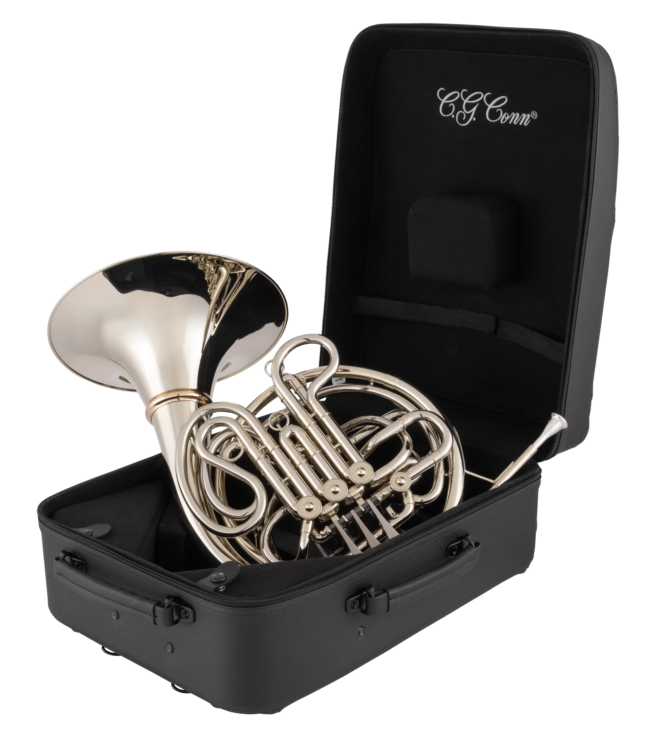 8DS Conn Professional French Horn - zoomed in