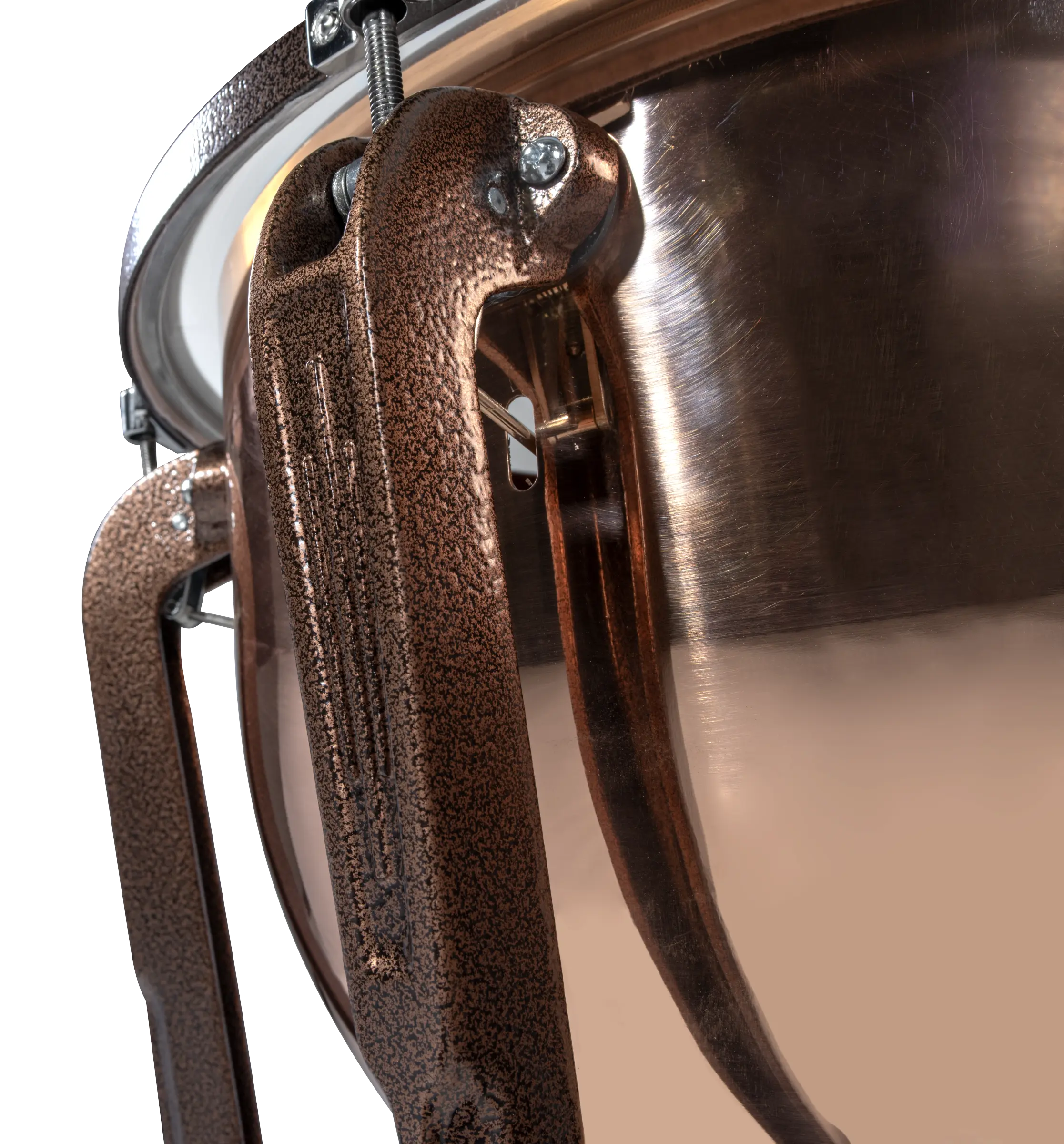 LTS420PG Ludwig StandardSeries PolishedCopper 20in Arm 1 - zoomed in
