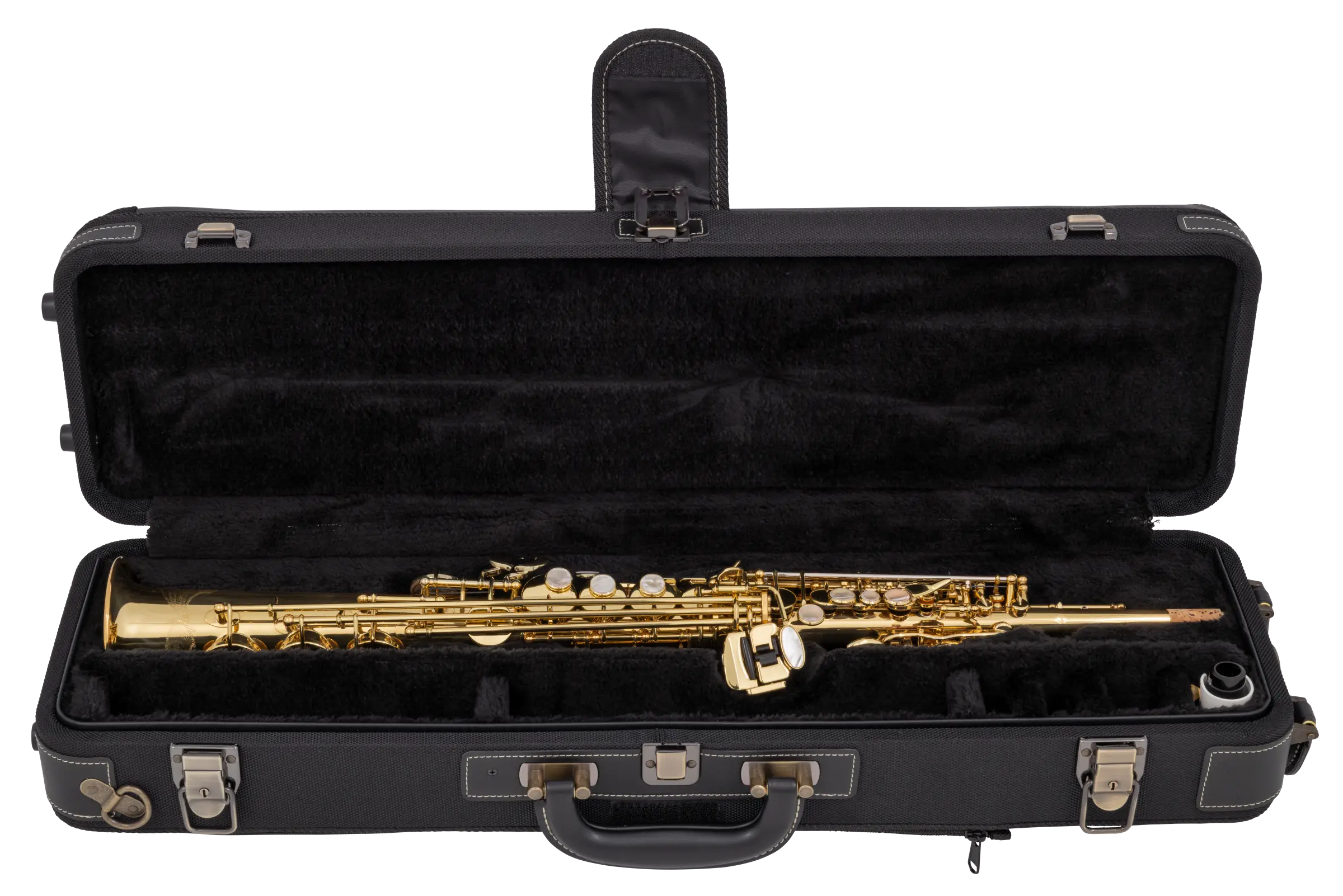SWO1 Yanagisawa Professional Soprano Saxophone - zoomed in