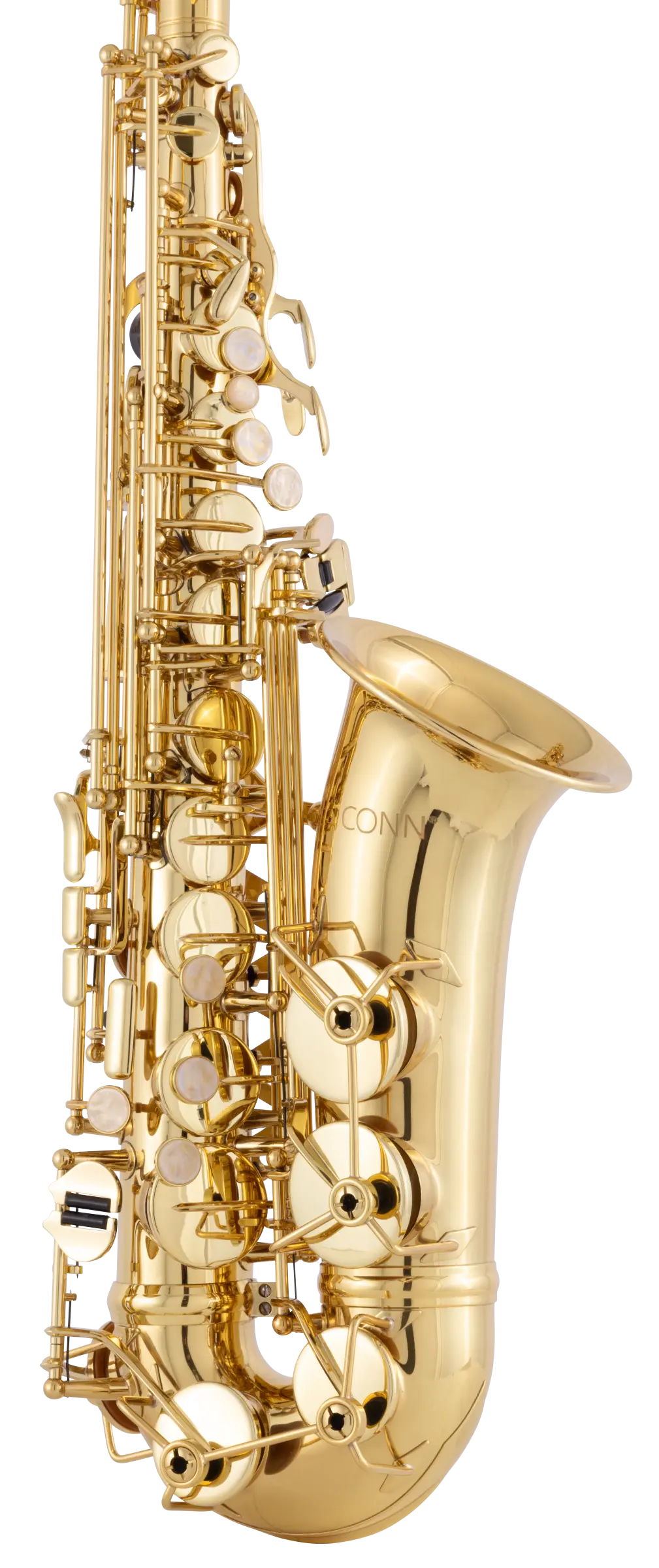 CAS211 Conn Student AltoSaxophone - zoomed in