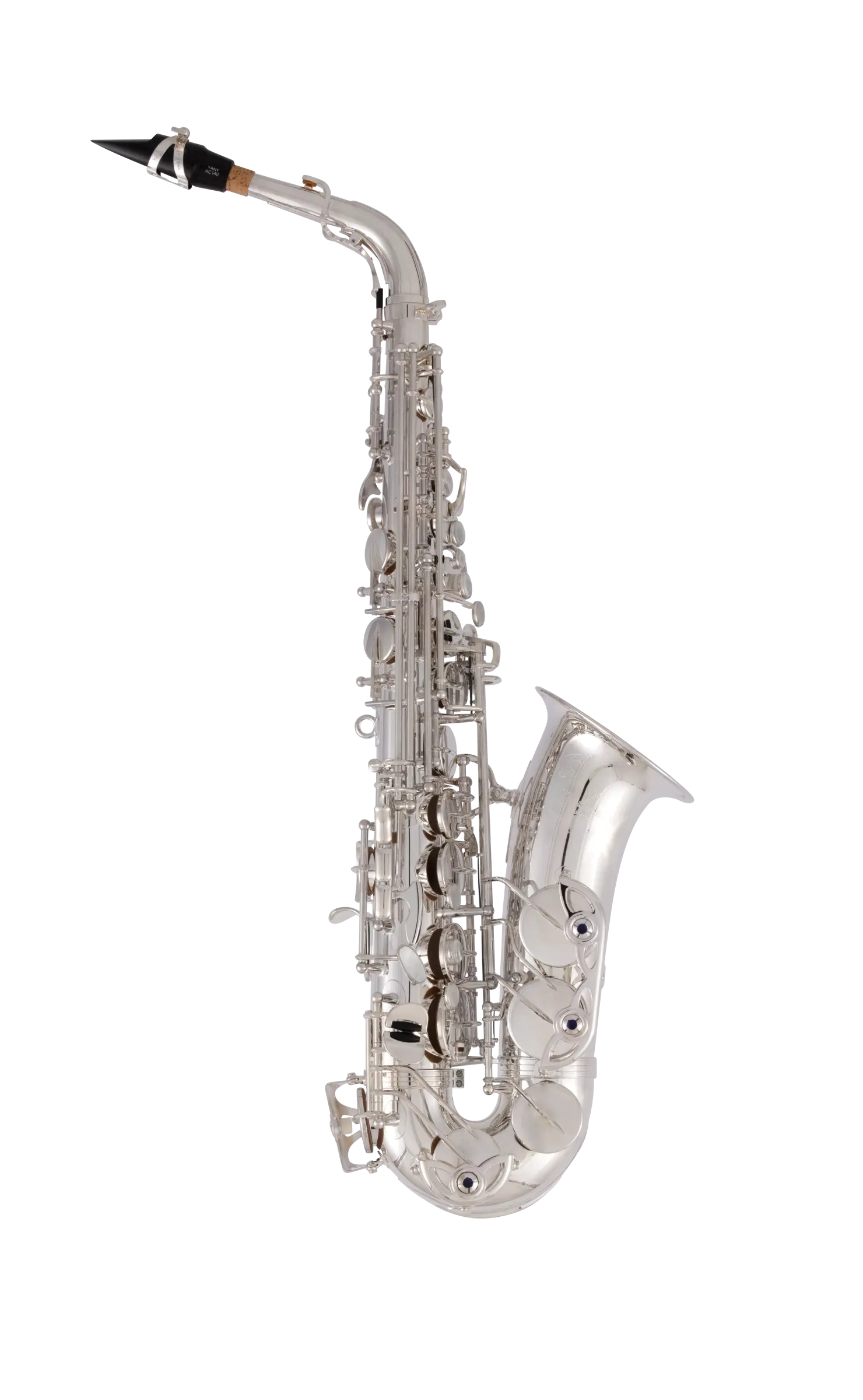 AW010S Yanagisawa Professional Alto Saxophone - zoomed in