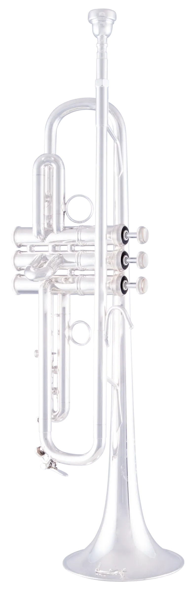 LT190SL1B Bach Silver Plate Trumpet In Fr Vr Fs - zoomed in