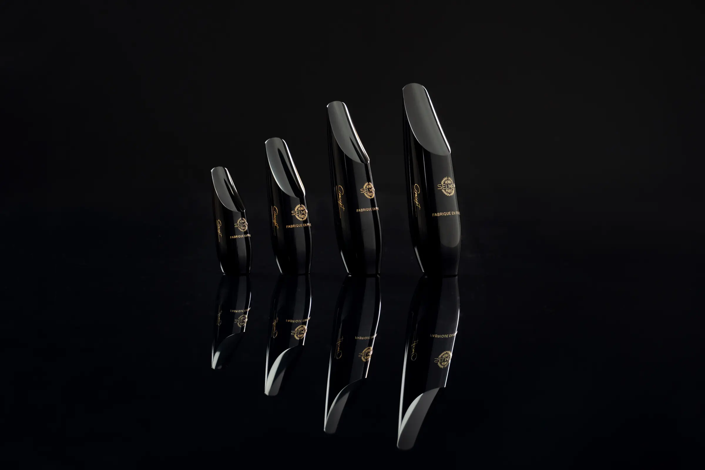 S455203 Henri Selmer Paris Concept Baritone Saxophone Mouthpiece - zoomed in