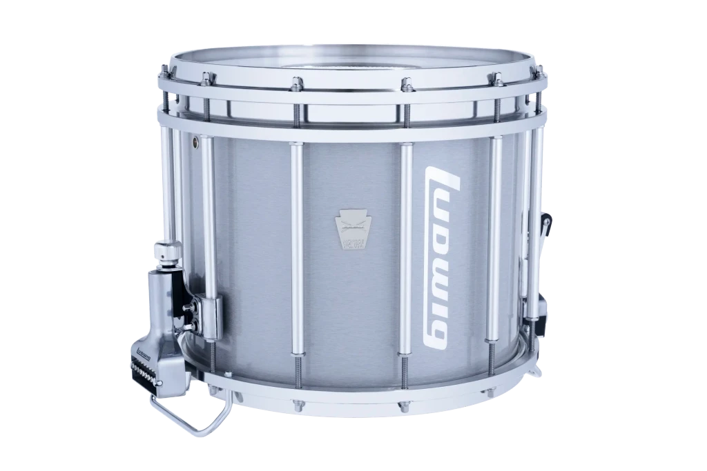 LU2MS24ACG Ludwig 12X14 ULT2 SNARE DRUM GRAY