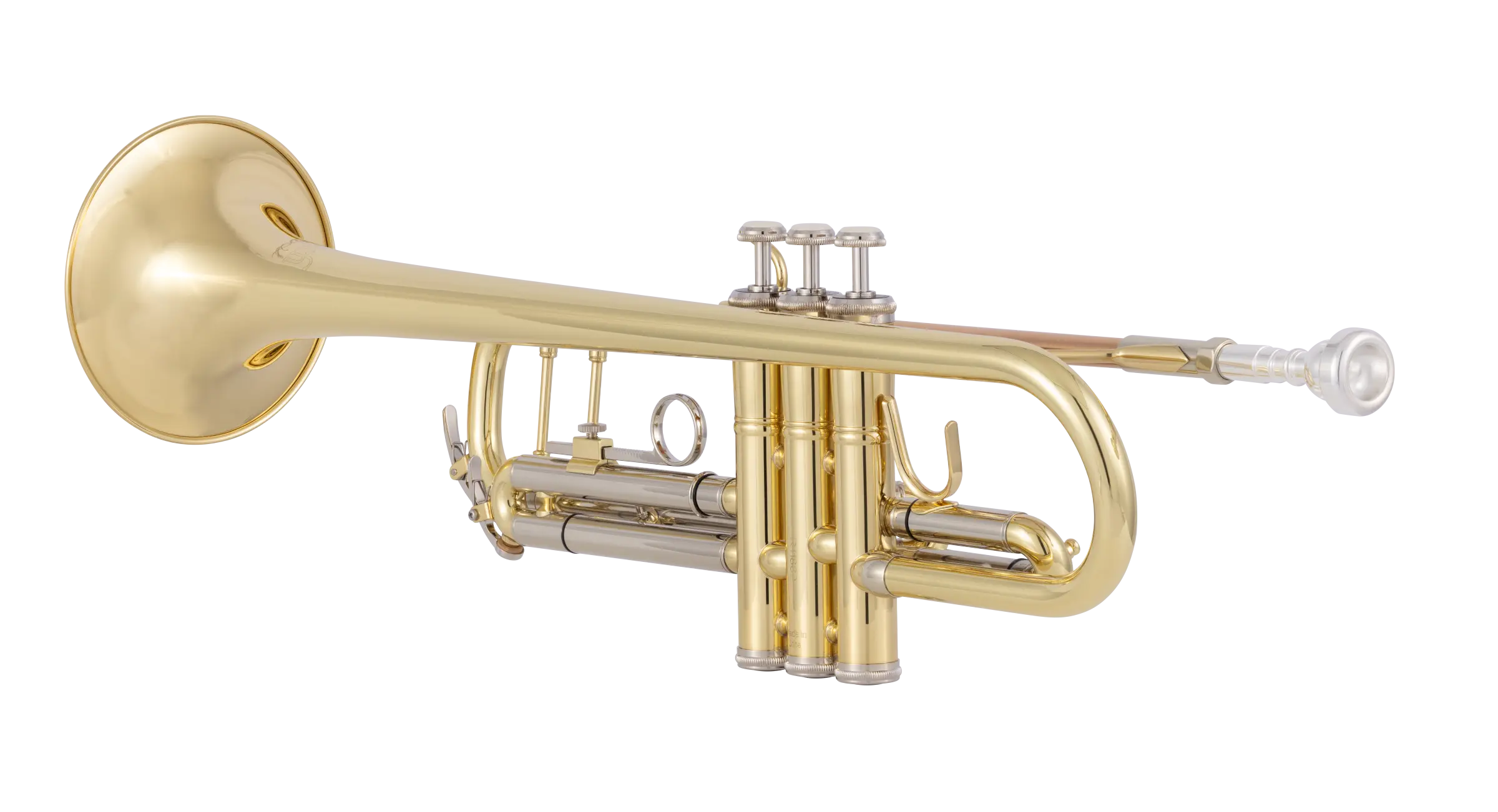 BTR212 Bach Beginner Trumpet - zoomed in