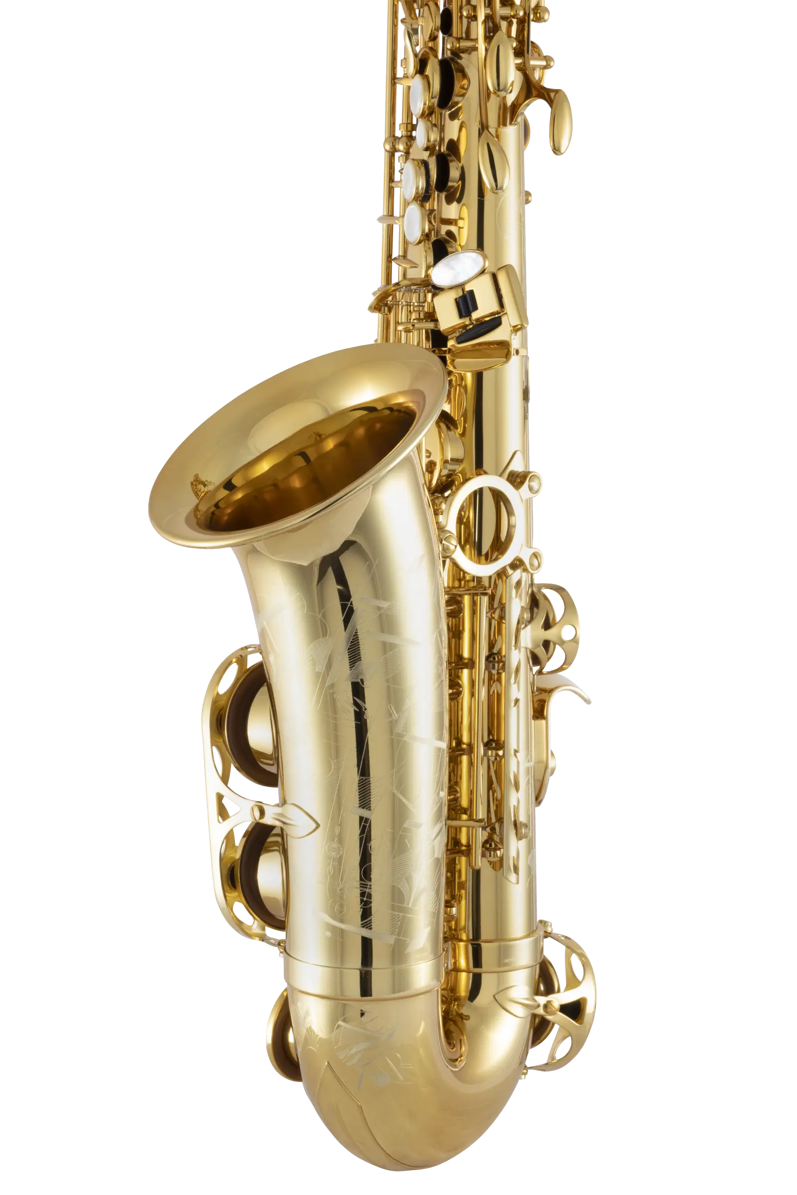 82SIG HSP Professional Alto Saxophone - zoomed in