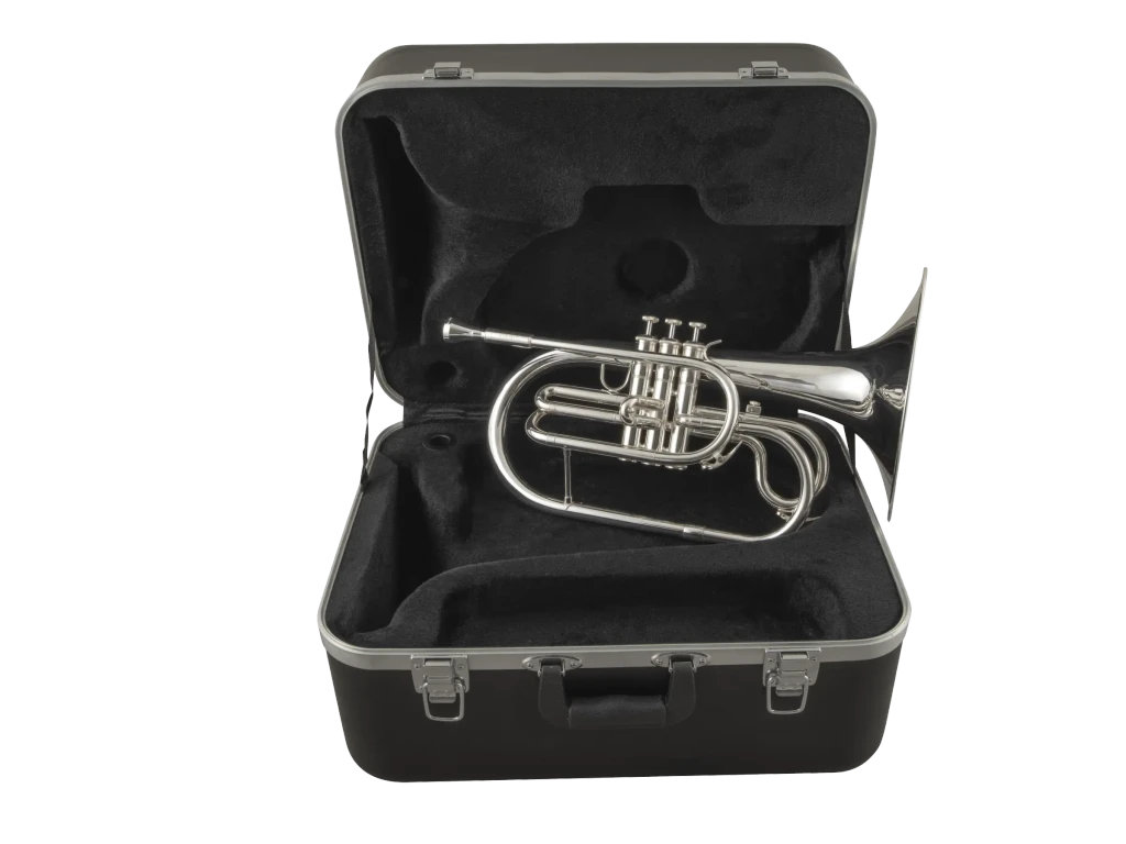 KMP411S King Silver Marching Mellophone Ic Fr Hz Fs