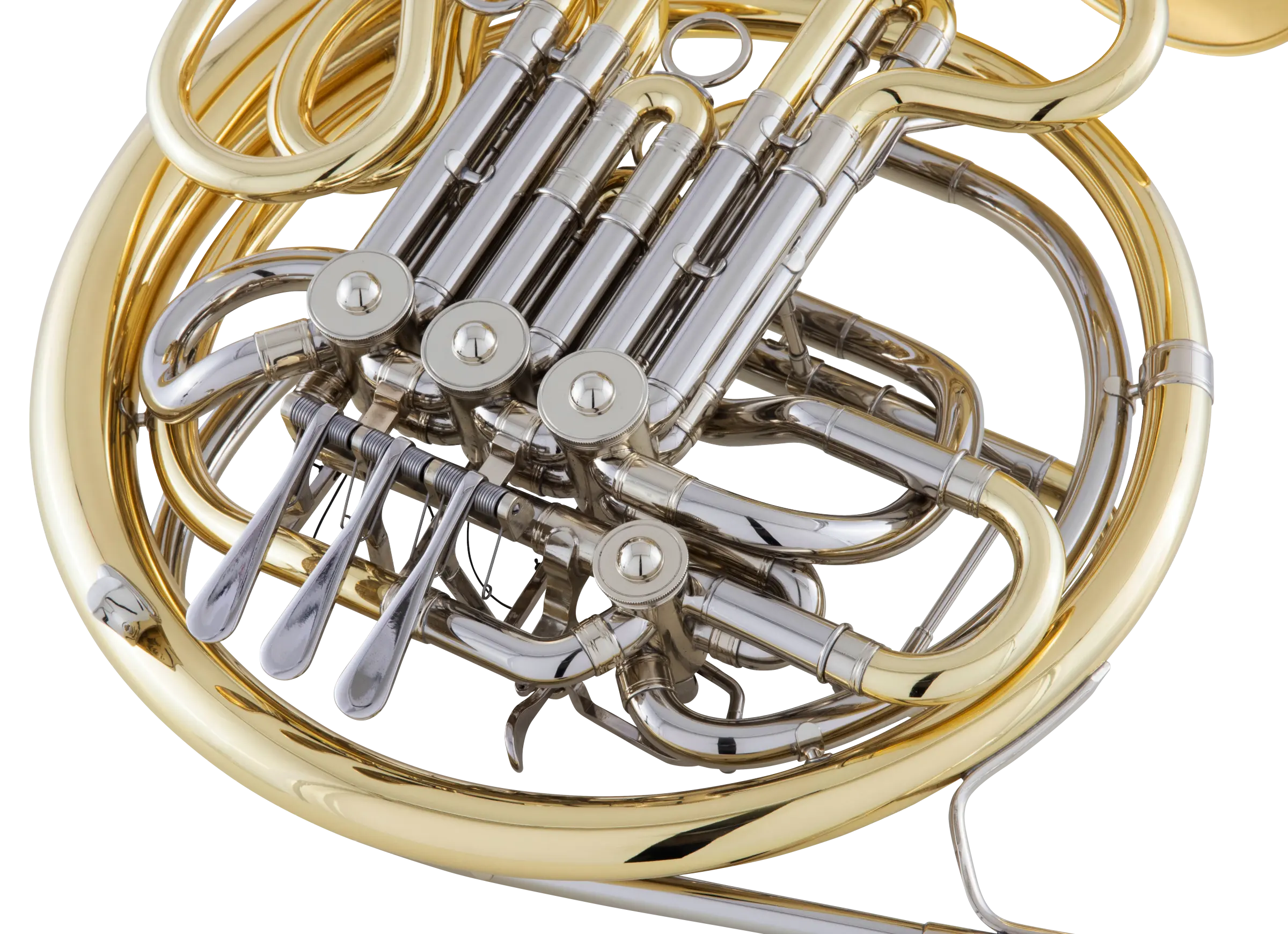 6DS Conn Artist Double Horn in F/B♭ 6DS with Screw Bell - zoomed in
