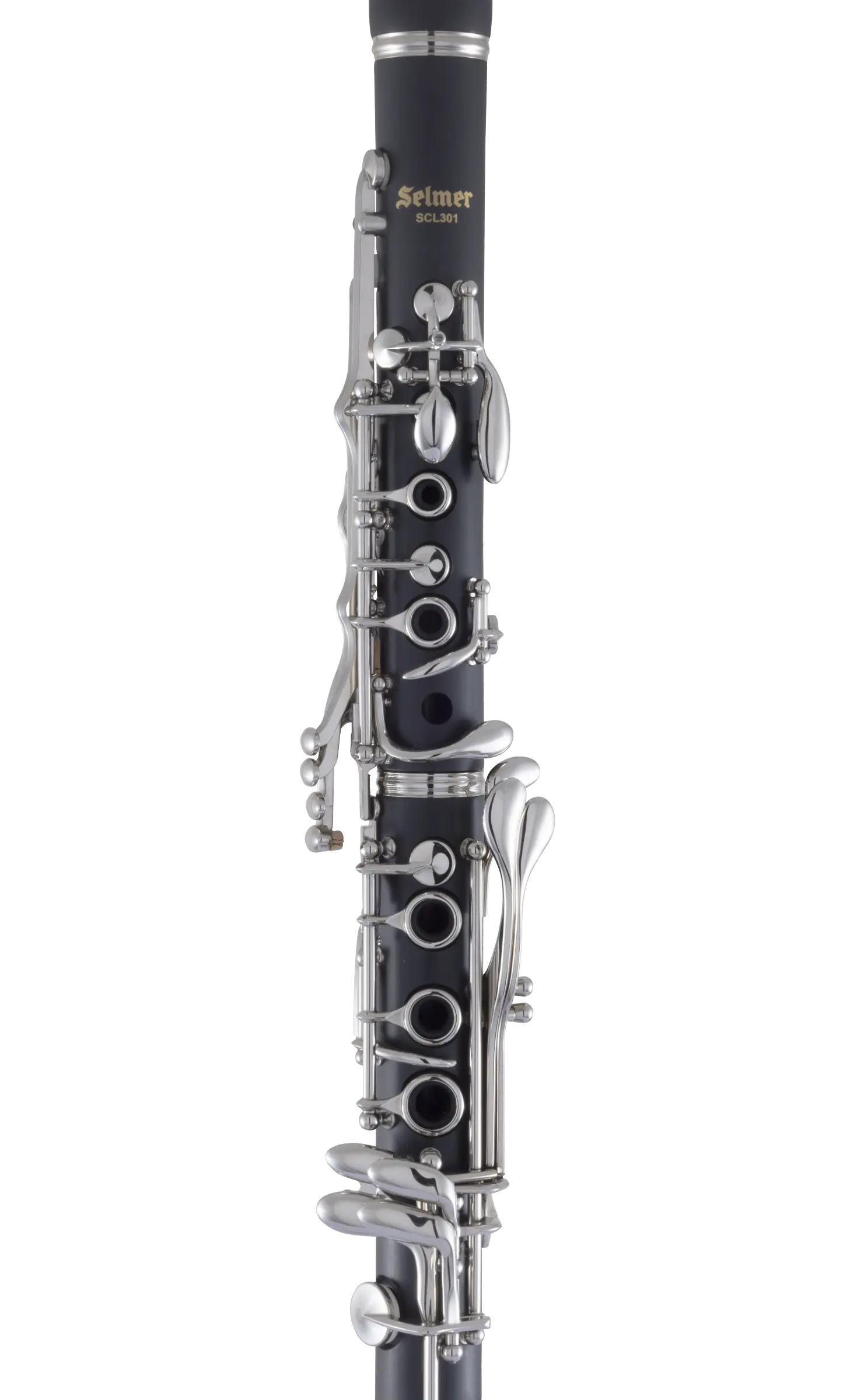 SCL301N Selmer Student Clarinet - zoomed in