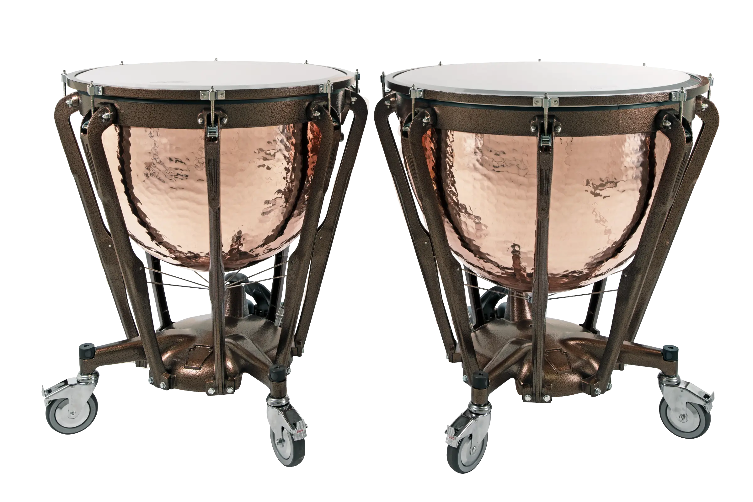 LTP502KG Ludwig Hammered Copper Bowl Set of 2 C - zoomed in