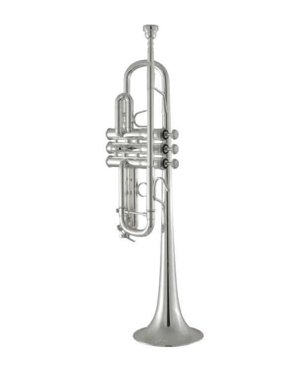 C180SL229W30 Bach Silver Professional Trumpet In Fr Vr Fs