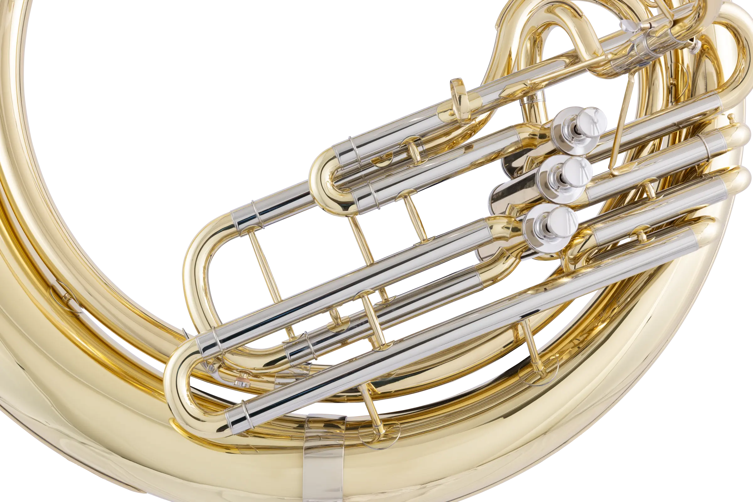 KSP411 King Intermediate Sousaphone - zoomed in