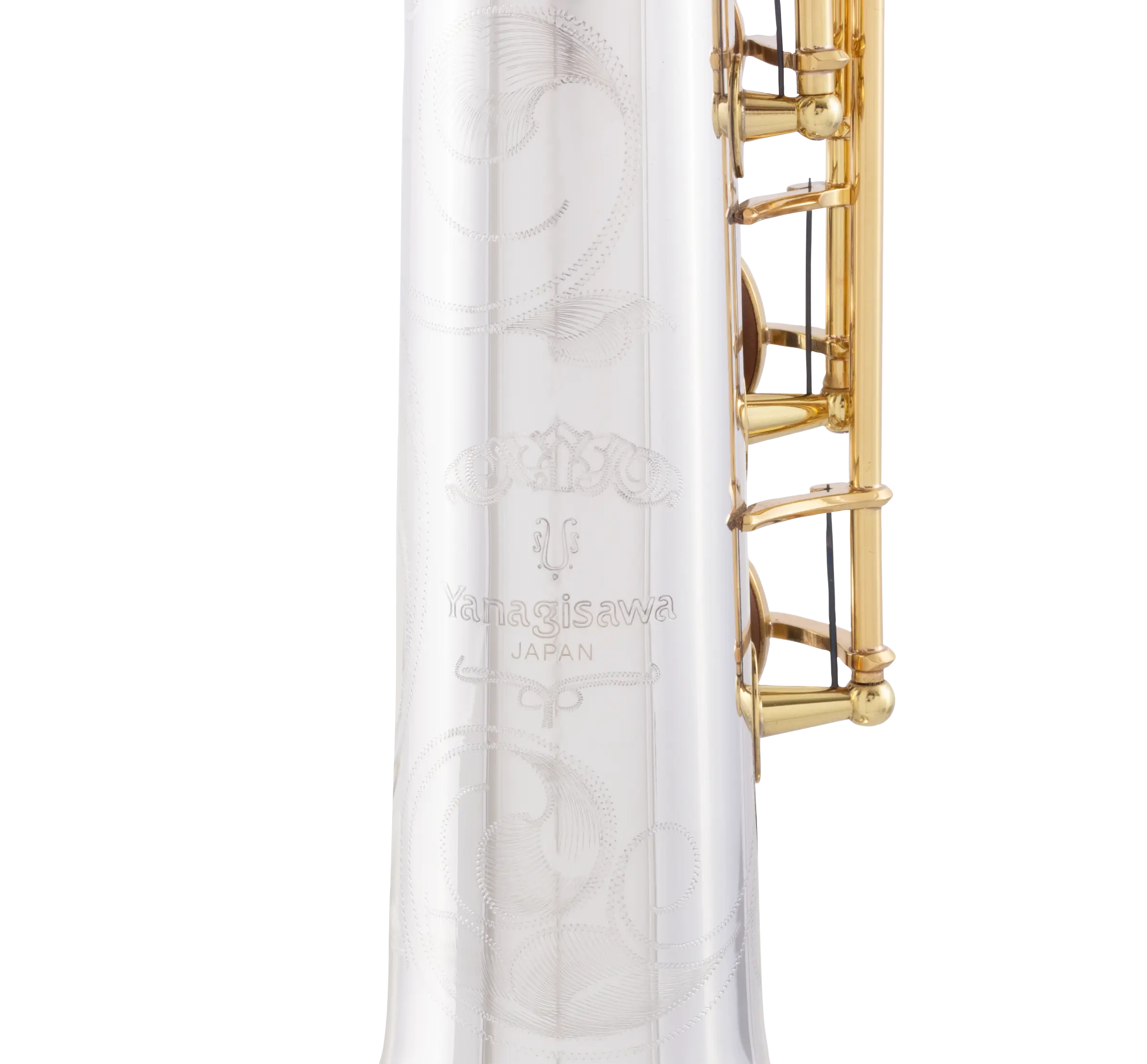 SWO37 Yanagisawa Professional Soprano Saxophone - zoomed in