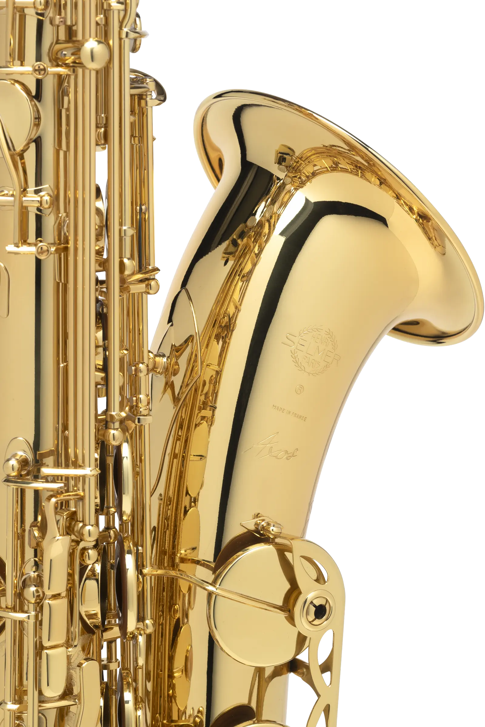 54AXOS Axos Henri Selmer Paris Entry Level Professional Tenor Saxophone In Fr Vr Eg 2 - zoomed in