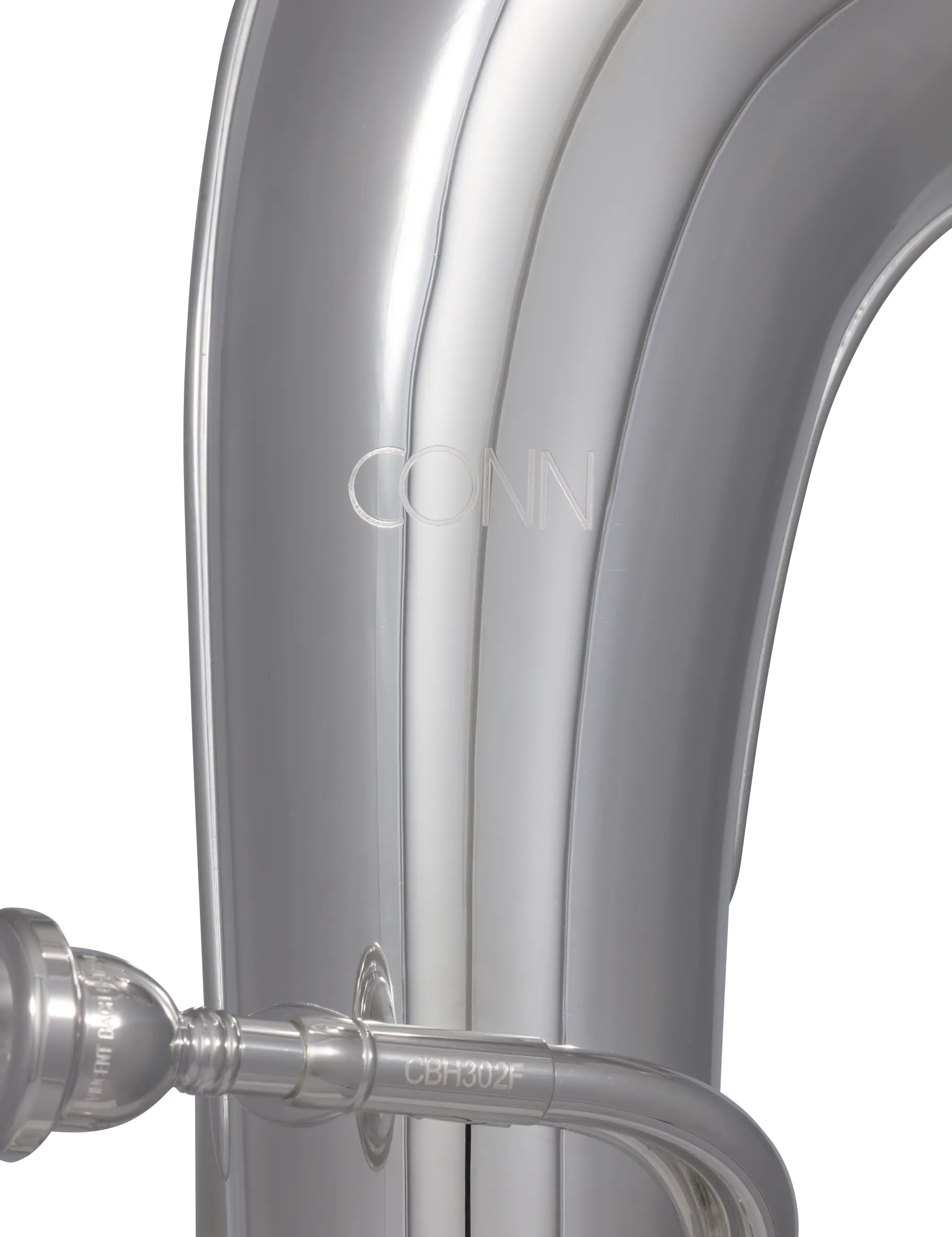 CBH302FS Conn Beginner Baritone Horn - zoomed in