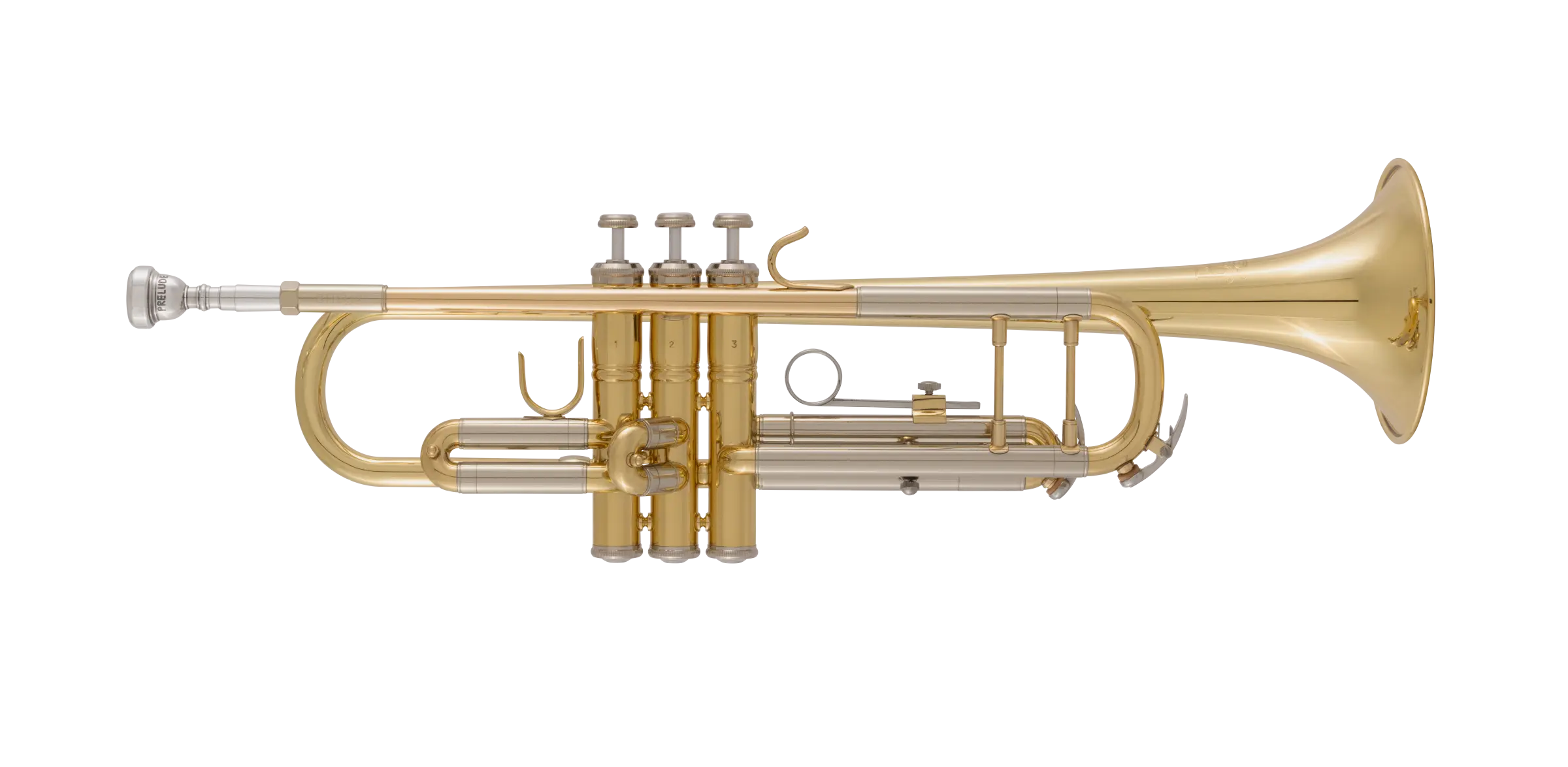 BTR312 Bach Student Trumpet - zoomed in