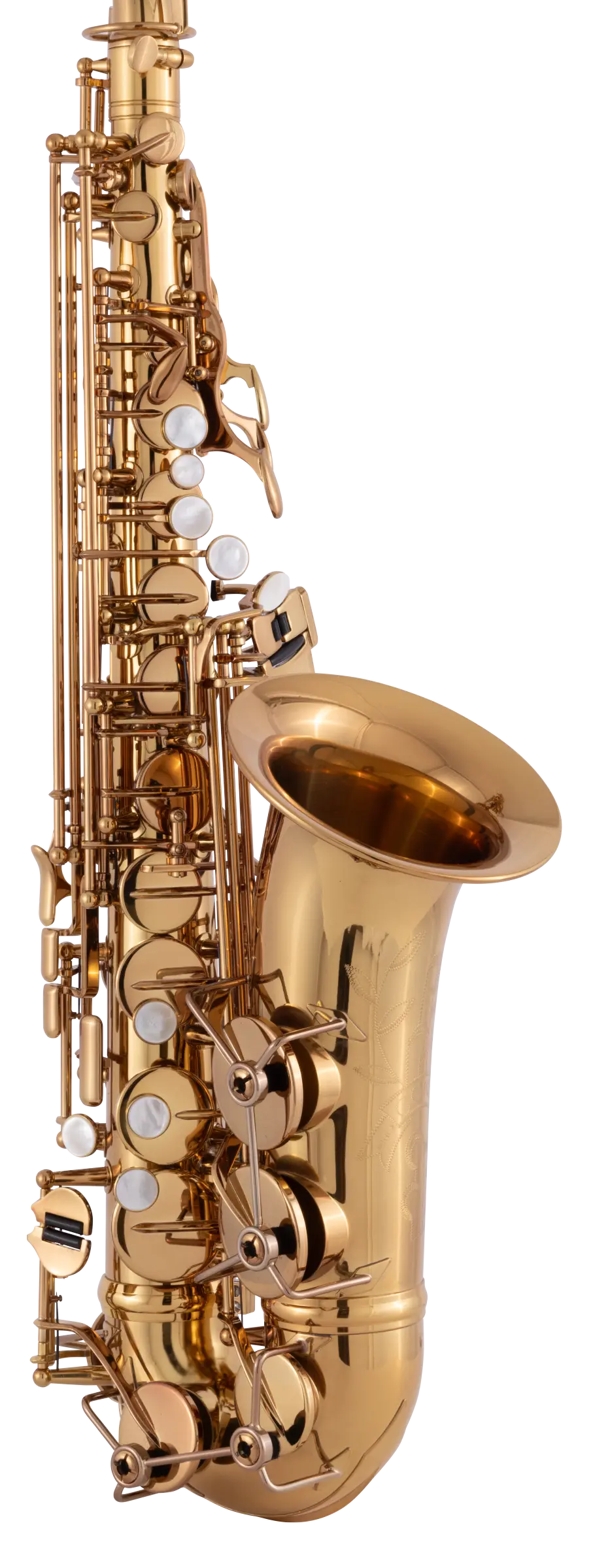 CAS411DL Conn Intermediate AltoSaxophone - zoomed in