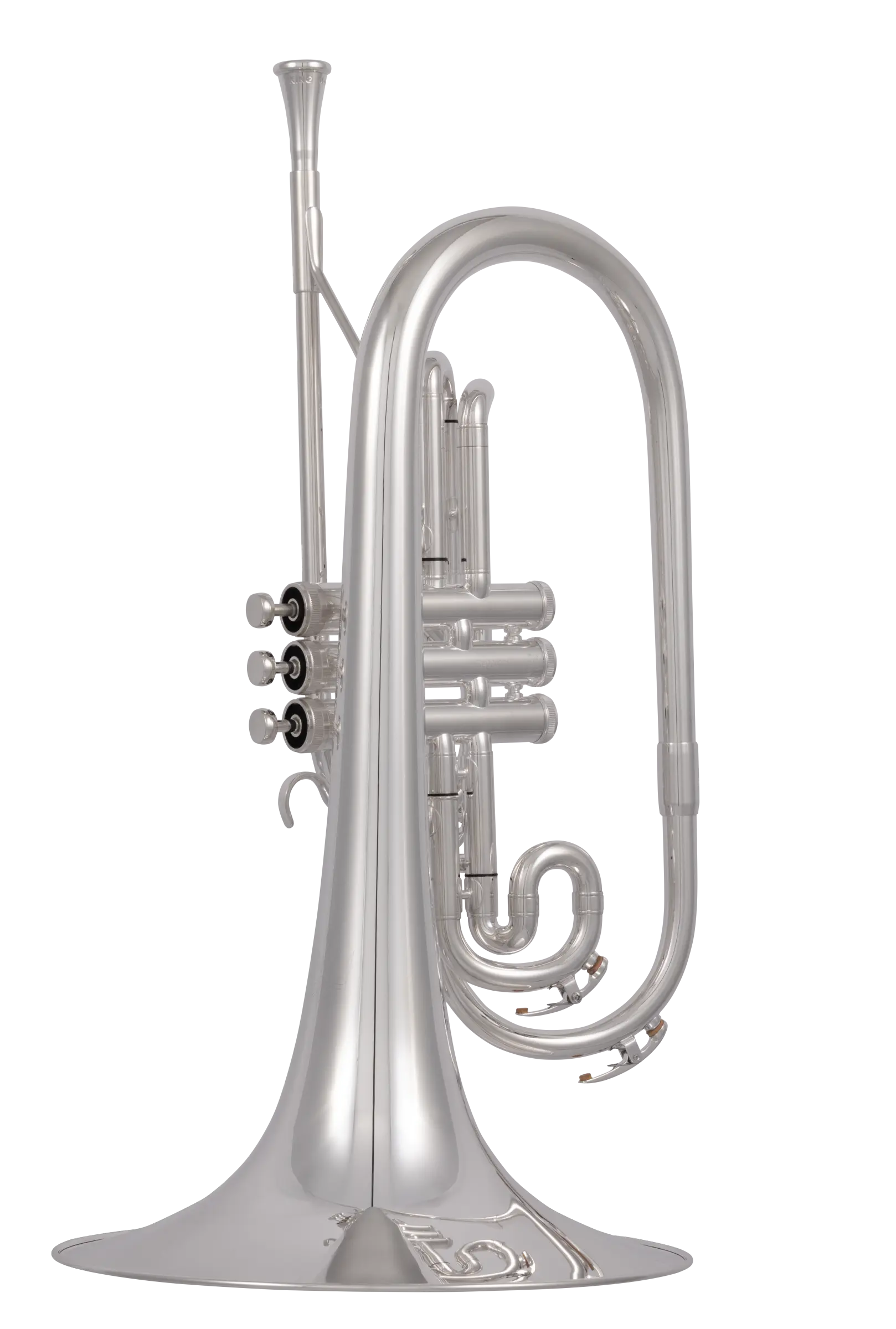 KMP611S King Professional Marching Mellophone - zoomed in