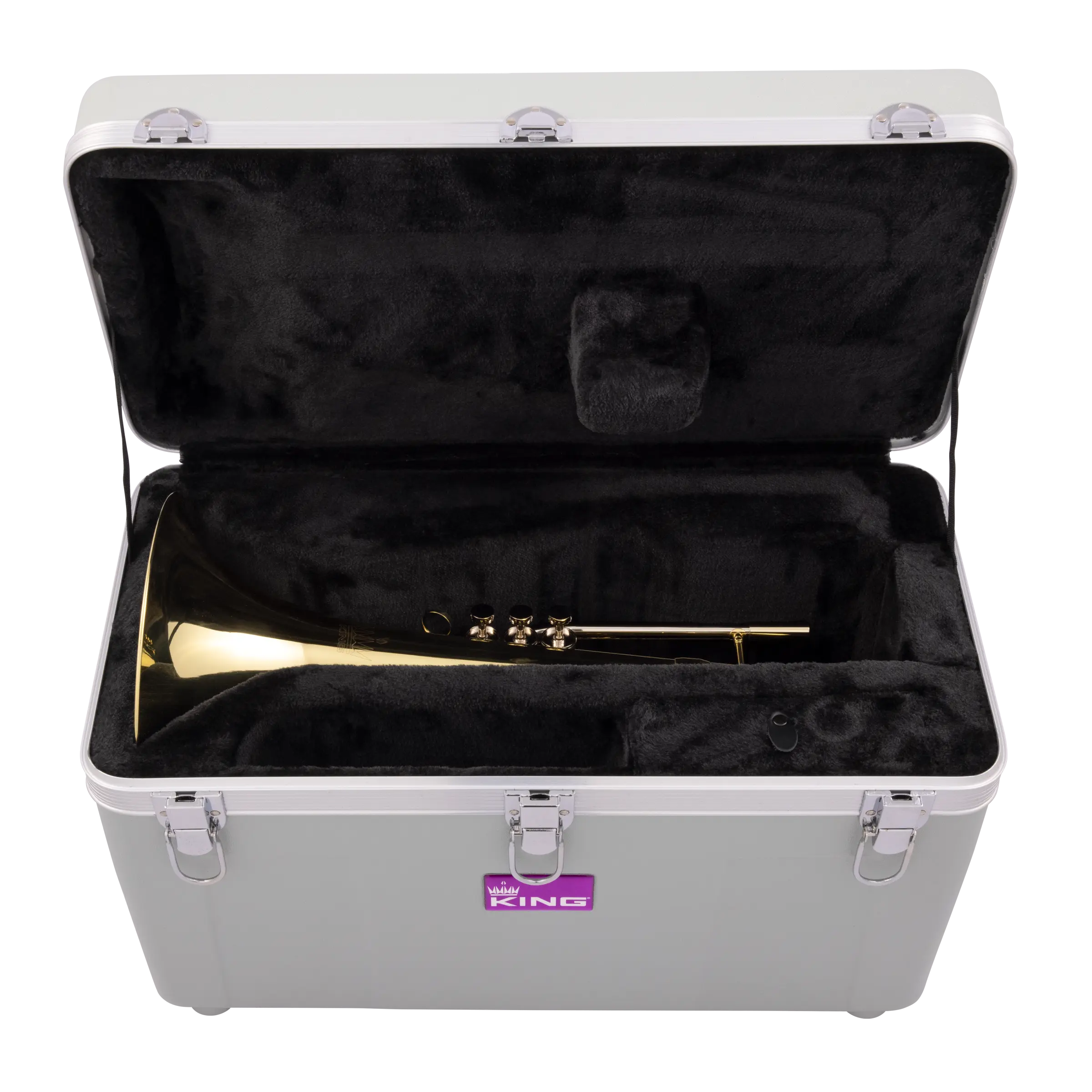 KMB612 King Professional Marching Baritone - zoomed in