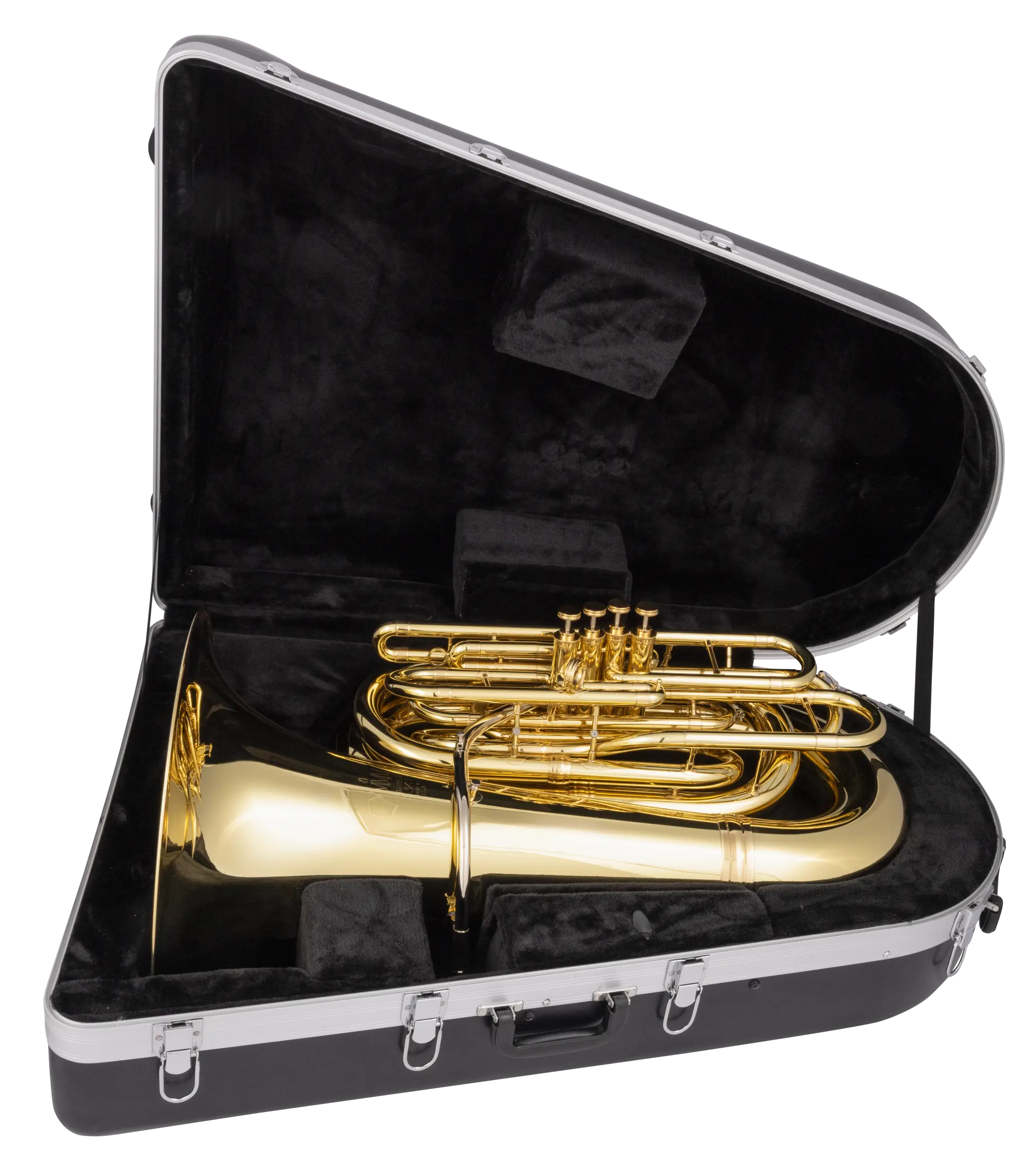 2341W King Professional Tuba - zoomed in
