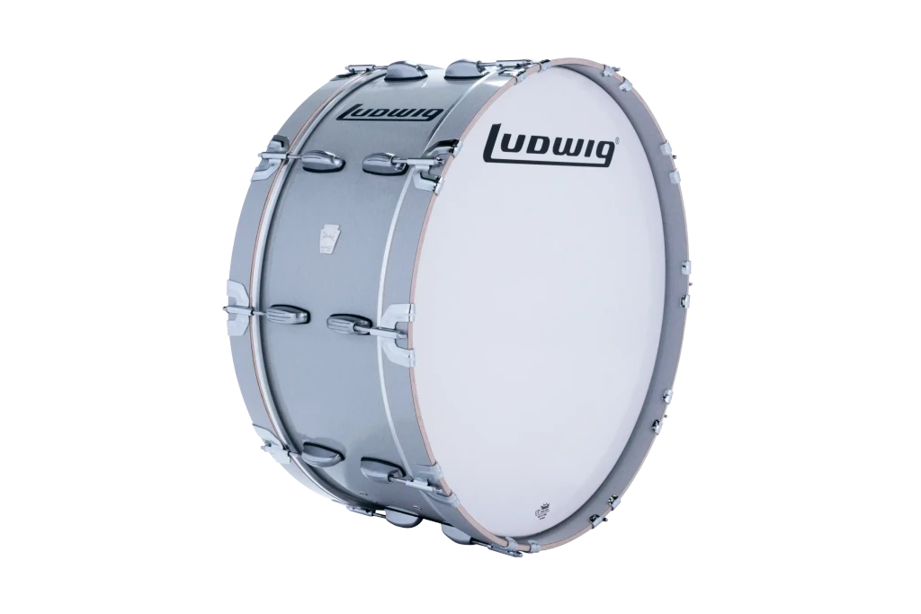 LU2SB26ACG Ludwig 10X26 ULT2 SCOTCH BASS GRAY
