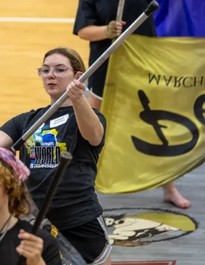 Color Guard at BDE 2025