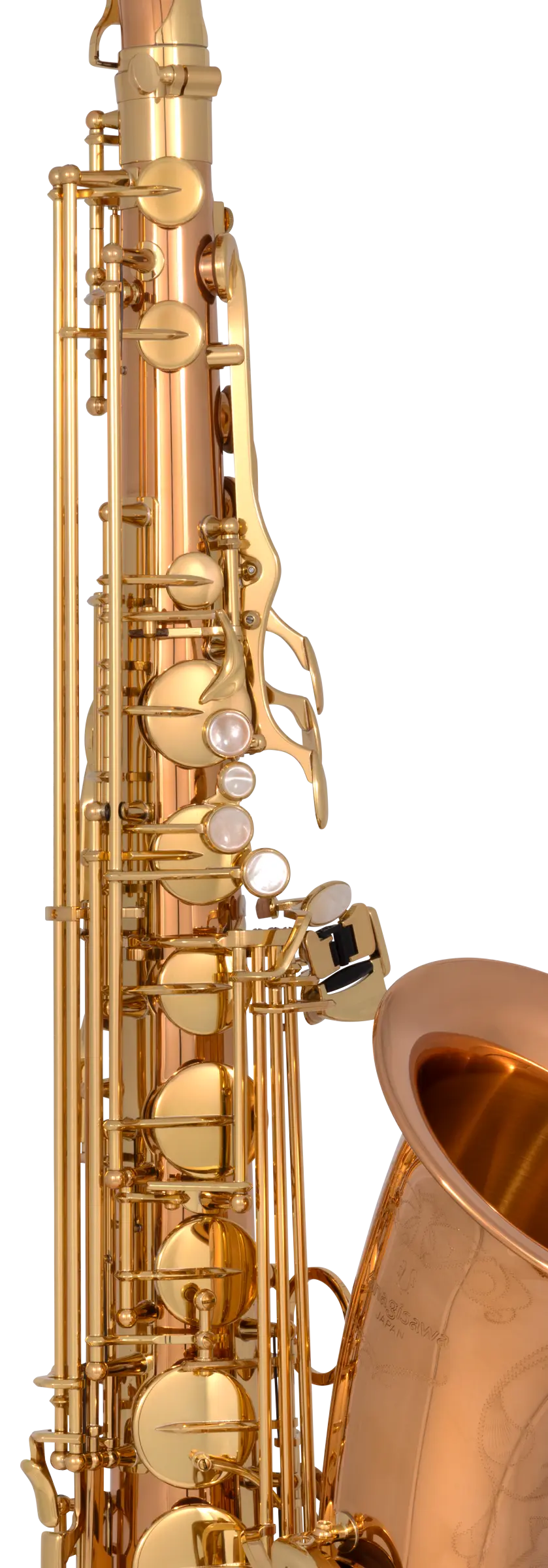 TWO20 Yanagisawa Professional Tenor Saxophone - zoomed in