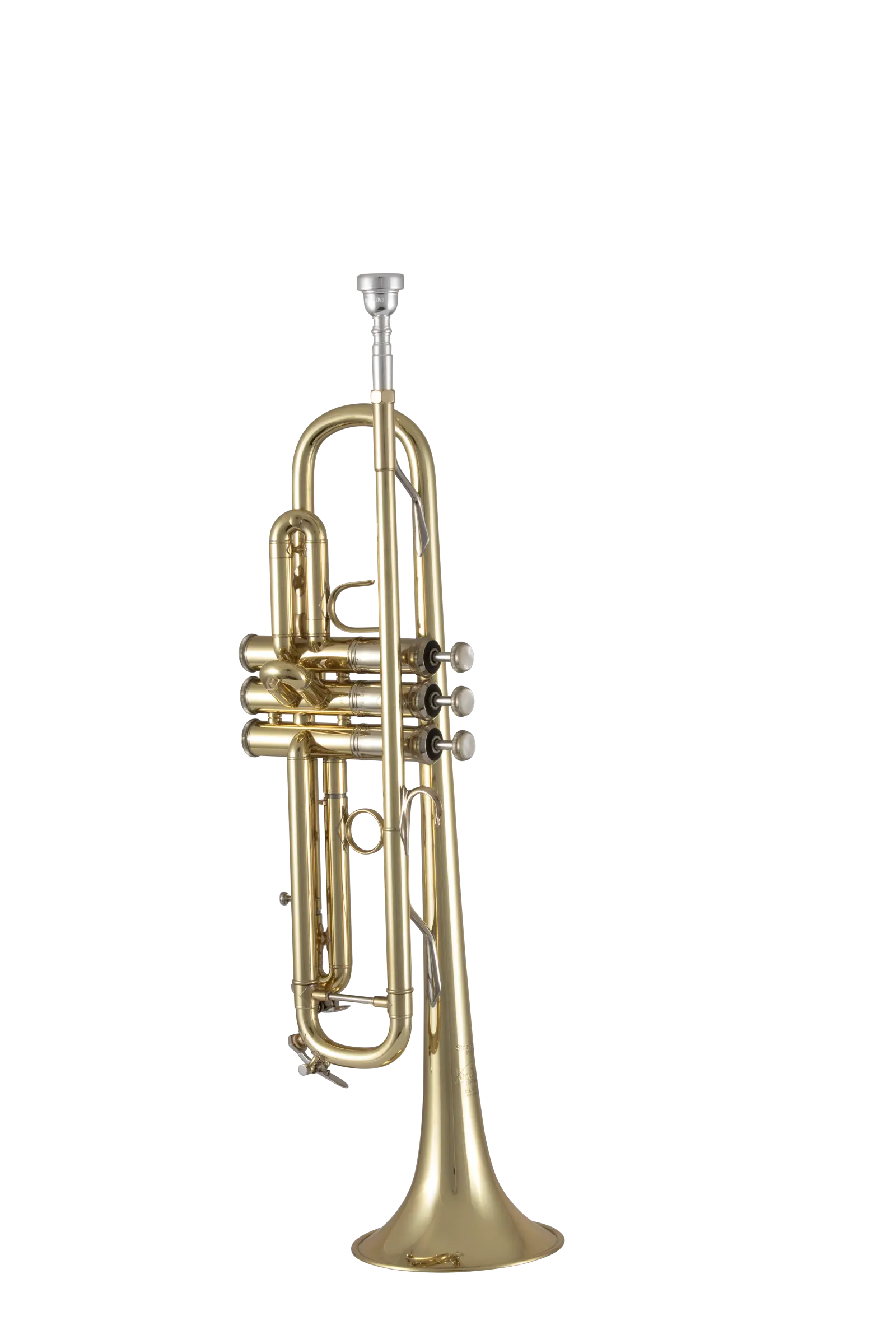 190M37X Bach Standard Professional BflatTrumpet - zoomed in