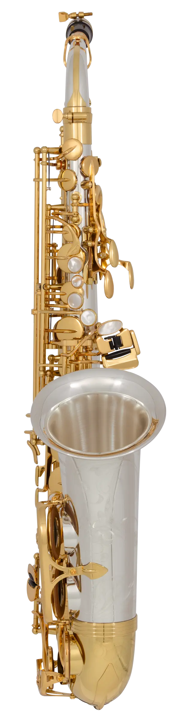 AW035 Yanagisawa Professional Alto Saxophone - zoomed in