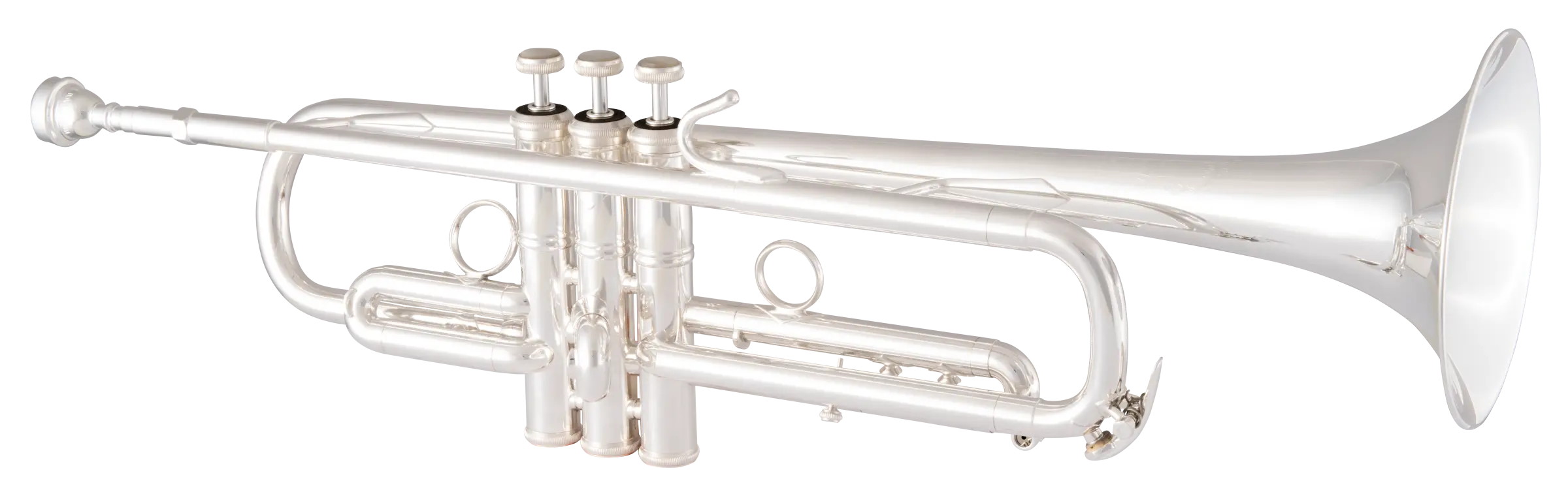 LT190SL1B Bach Silver Plate Trumpet In Fr Hz Fs - zoomed in