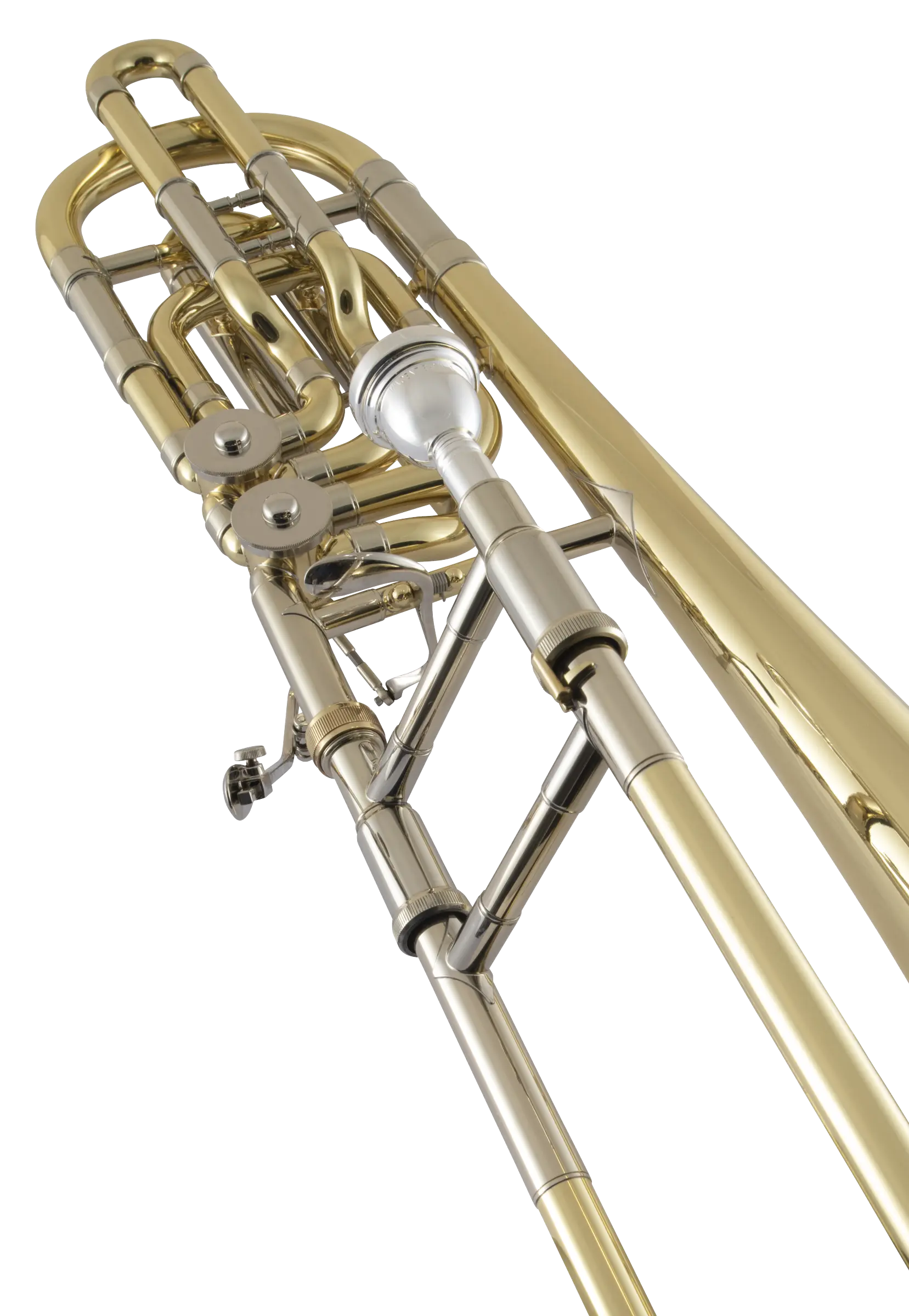 50B3 Bach Professional Standard Bass Trombone In Sd Vr Ts - zoomed in