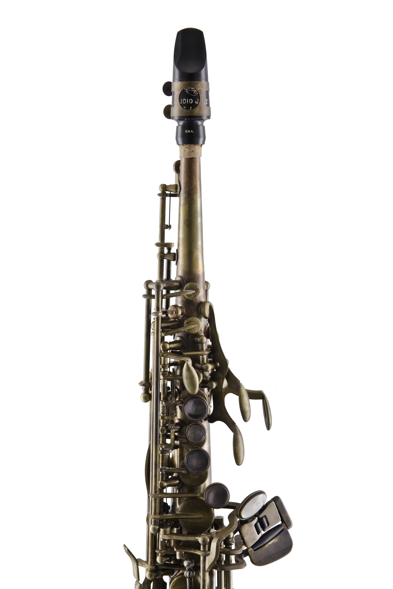LSS711AB Leblanc Premiere Soprano Saxophone - zoomed in