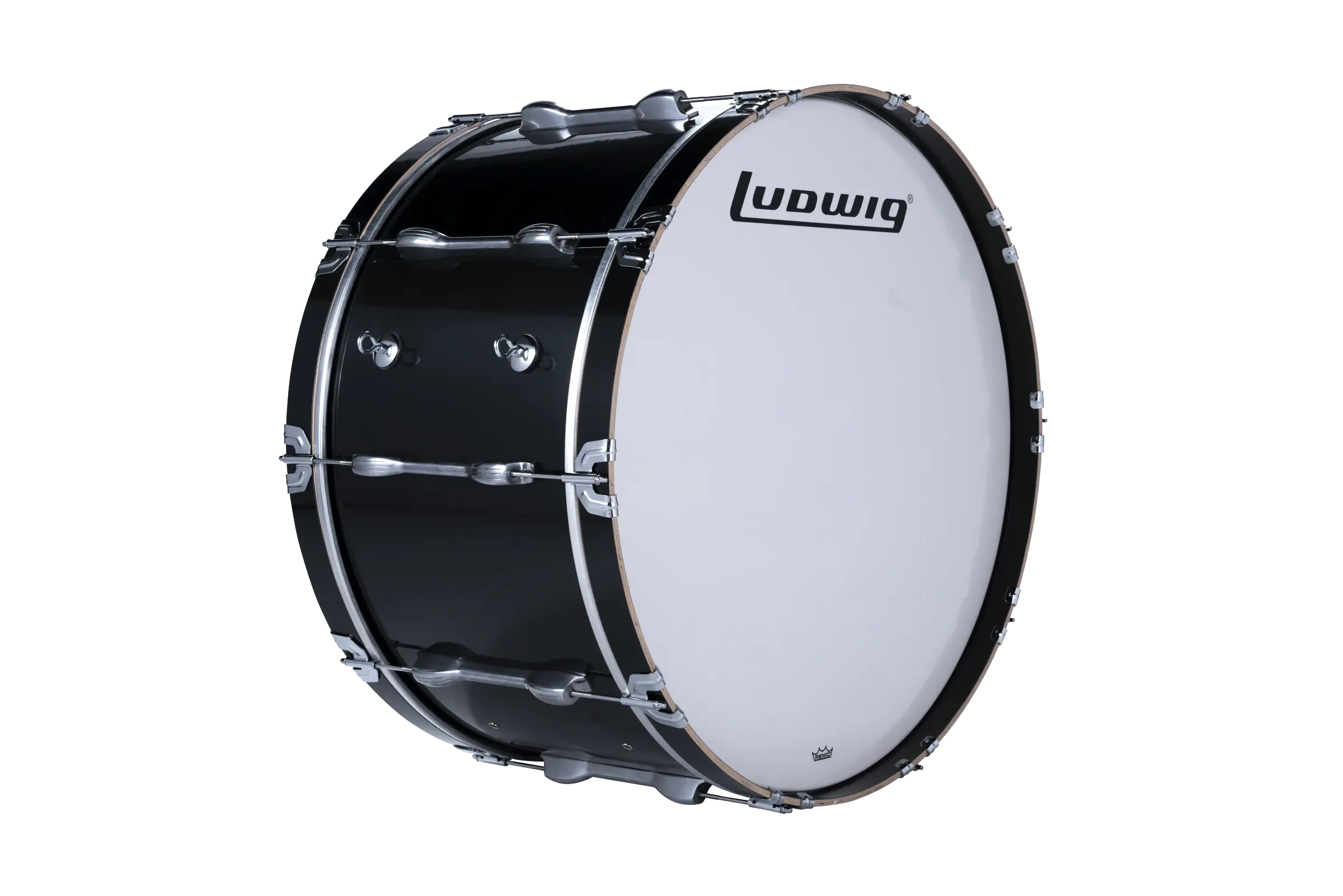 LU2MB30ACB Ludwig 16X30 ULT2 BASS DRUM BLACK - zoomed in
