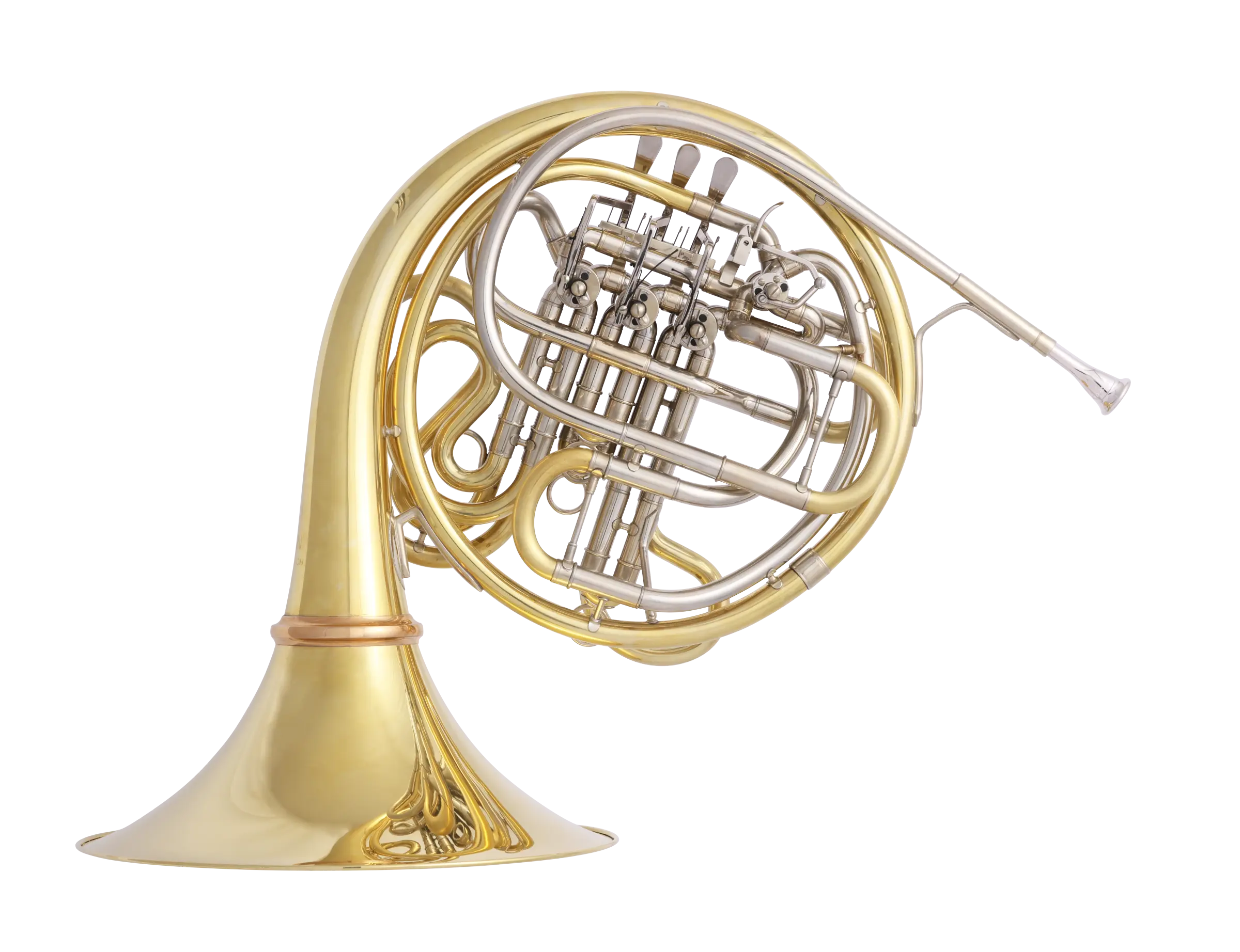 6DSUL Conn Professional French Horn - zoomed in