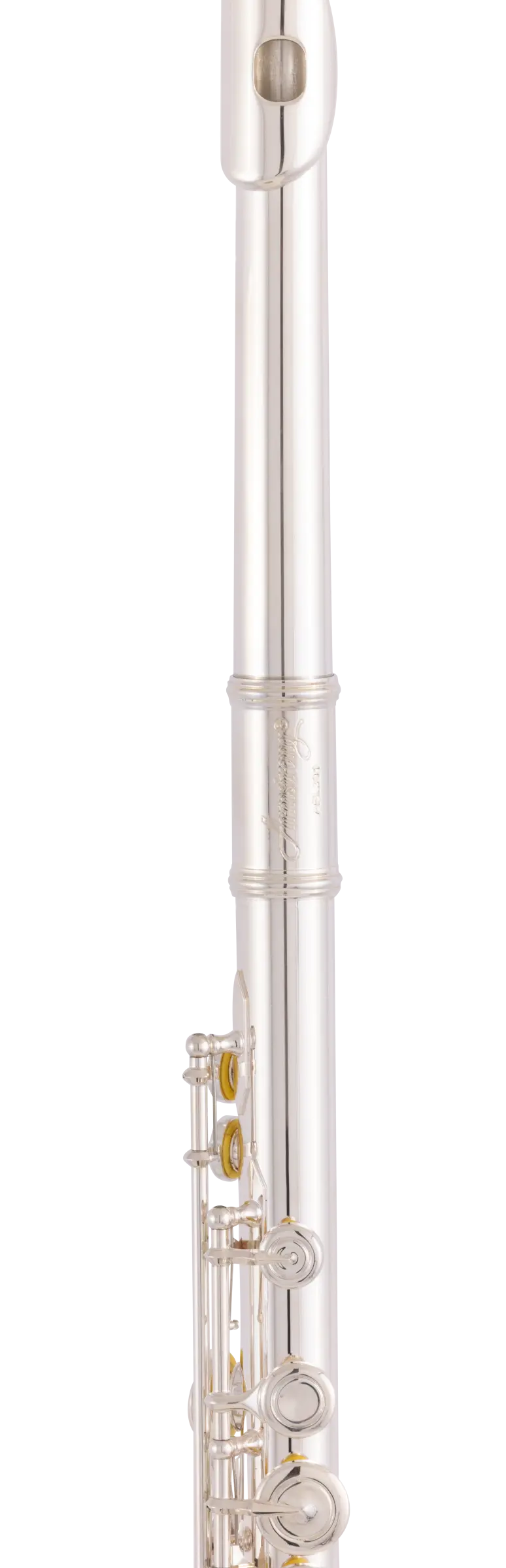 AFL301 Armstrong Student Flute - zoomed in