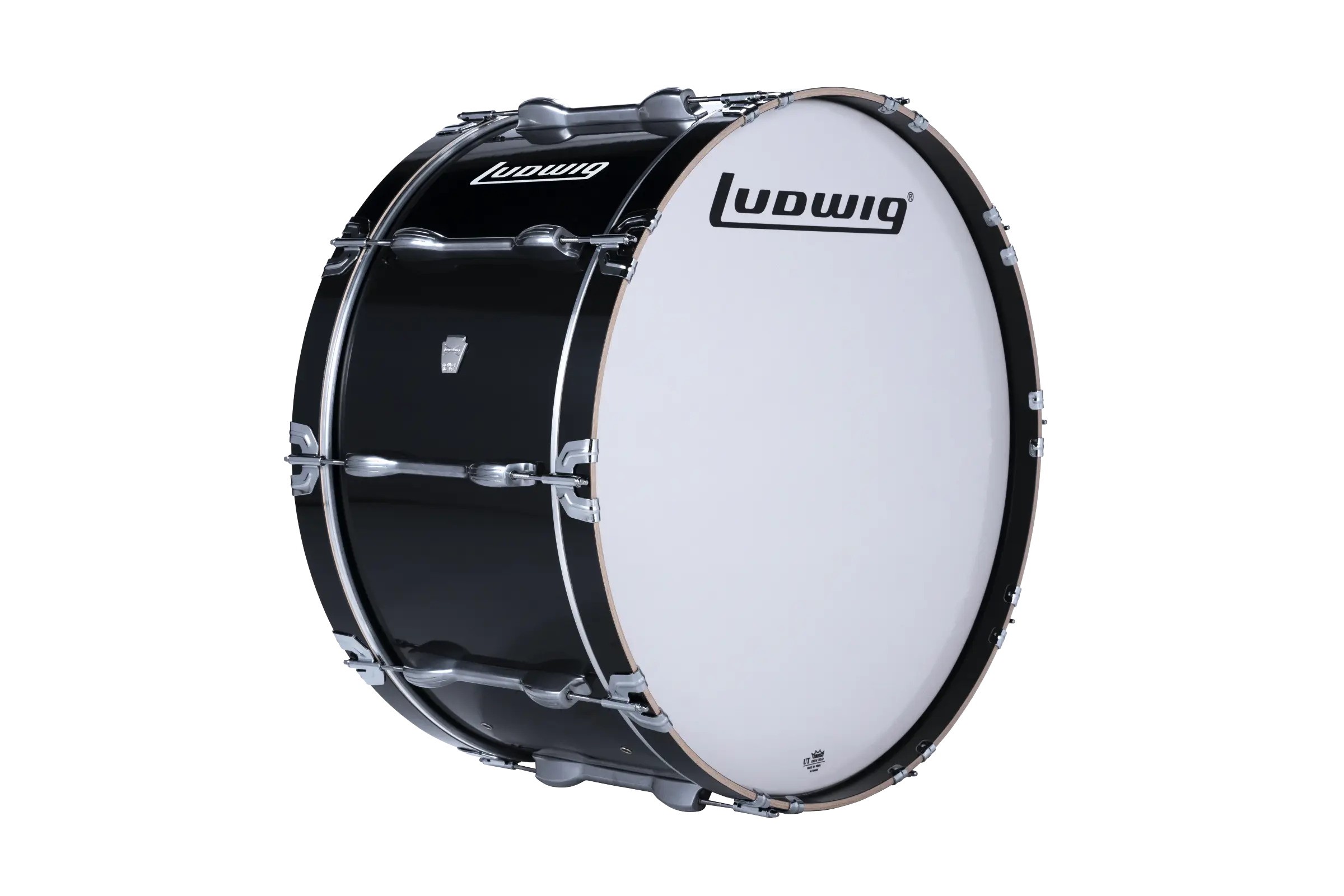 LU2MB28ACB Ludwig 14X28 ULT2 BASS DRUM BLACK - zoomed in