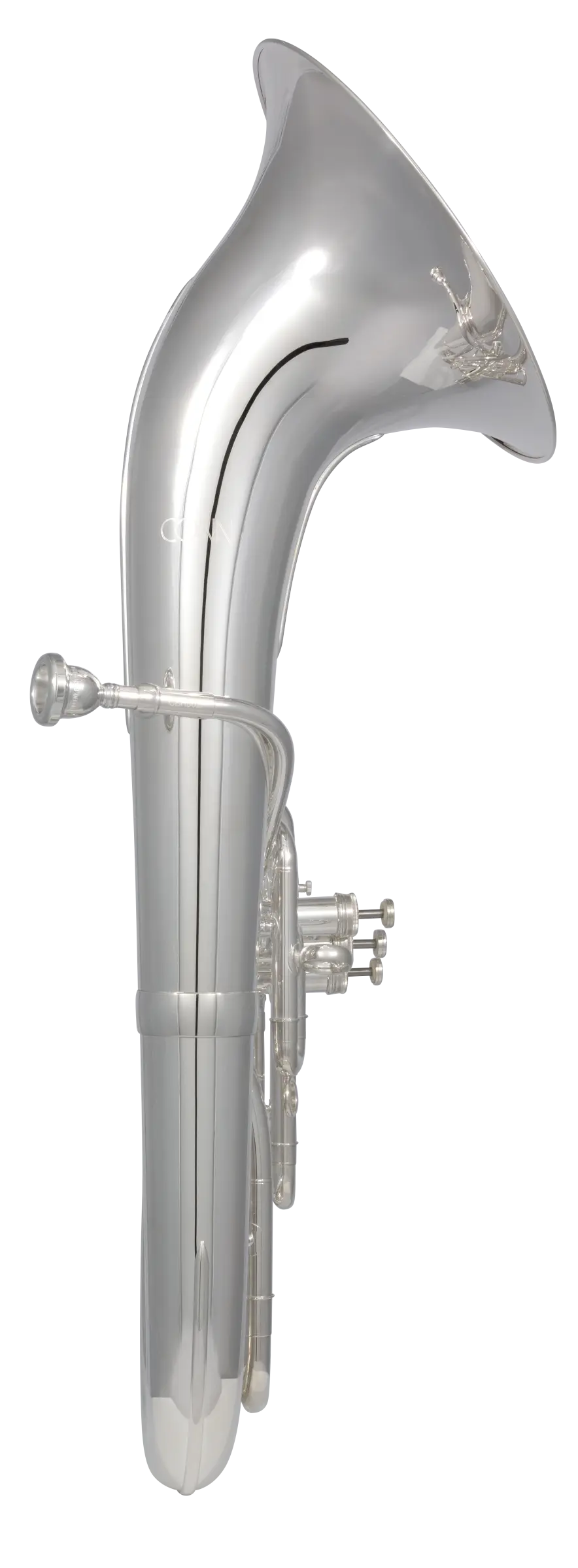 CBH302FS Conn Beginner Baritone Horn - zoomed in