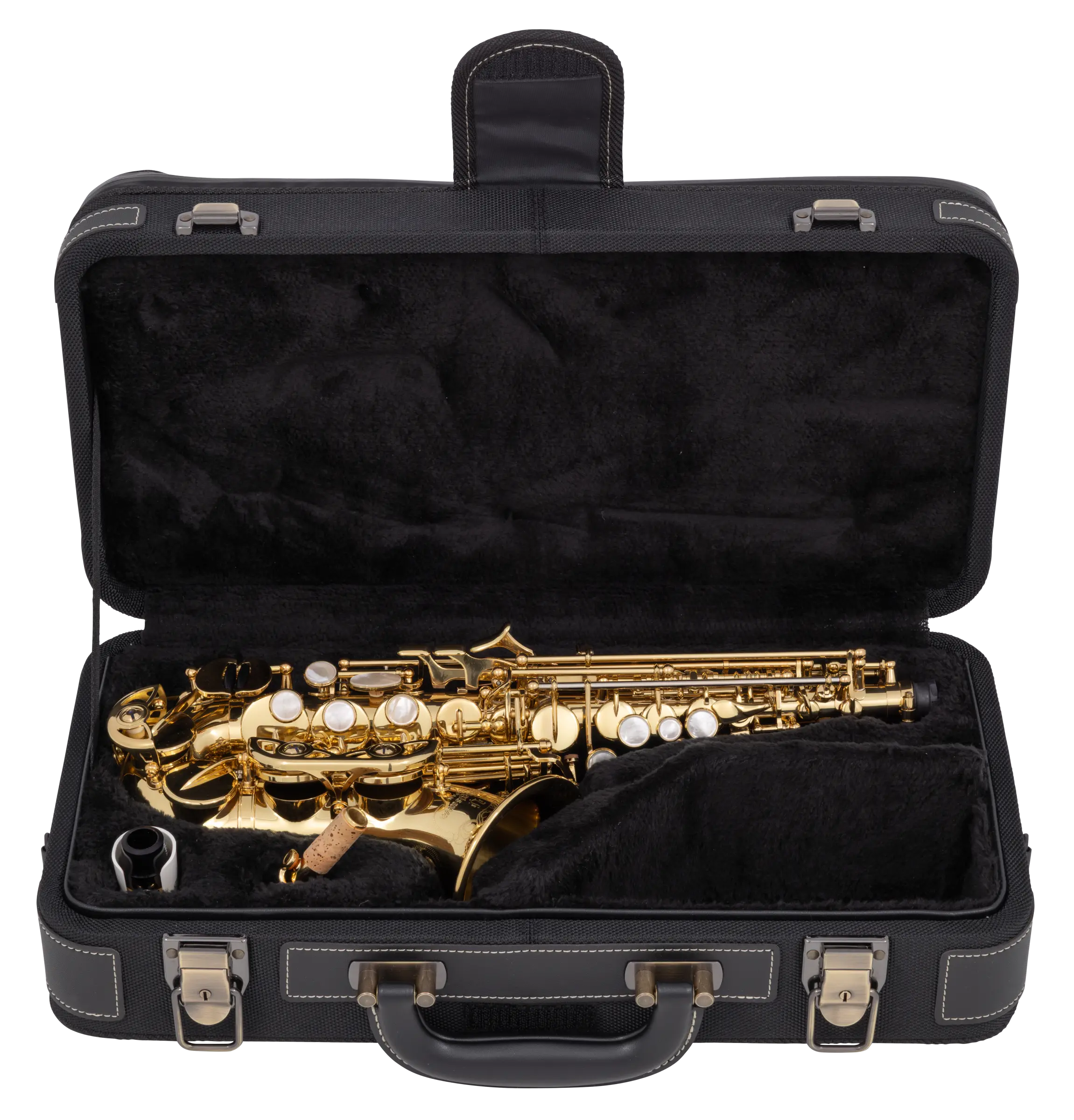SCWO10 Yanagisawa Curves Soprano Saxophone - zoomed in