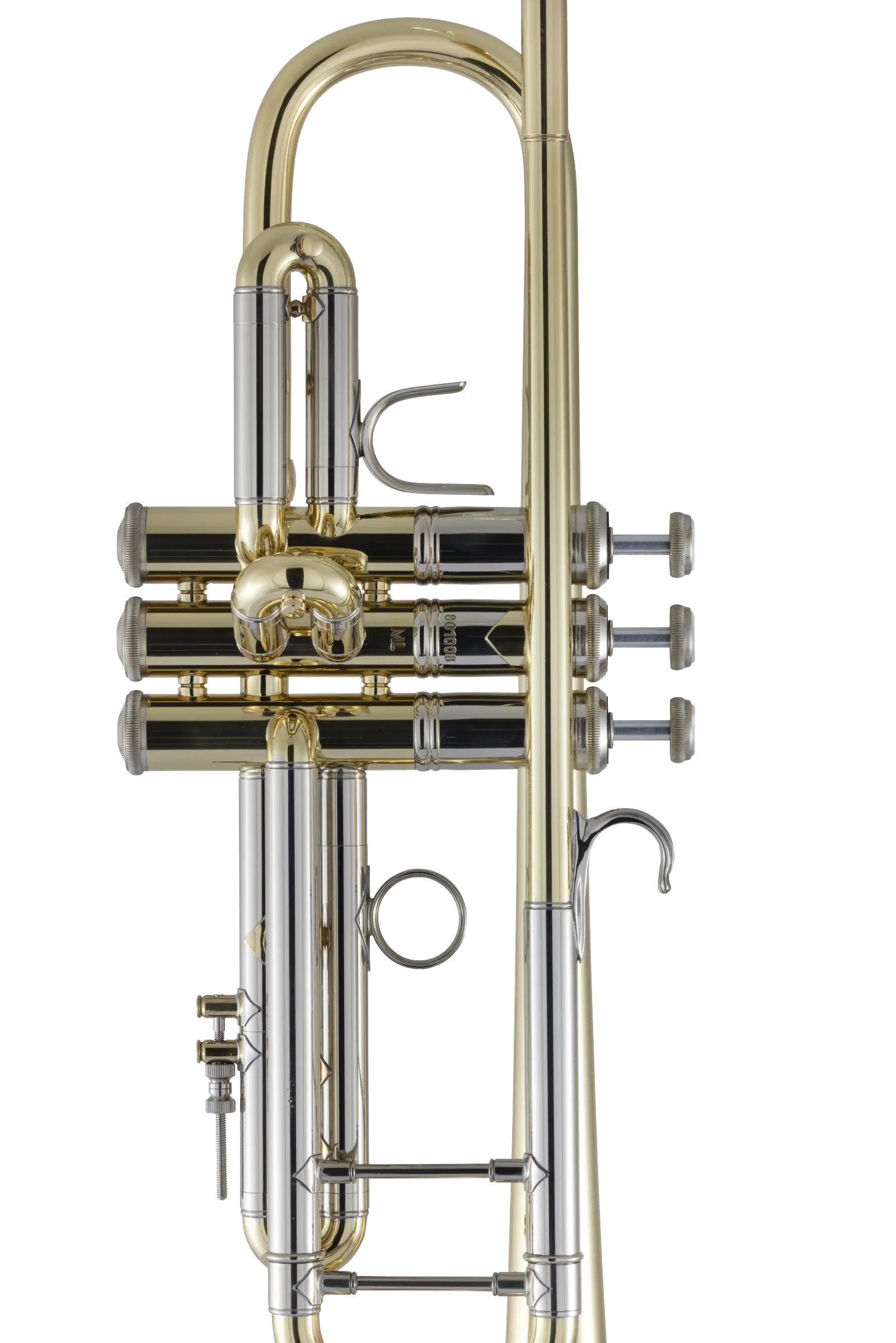 19037 Bach Professional Trumpet - zoomed in