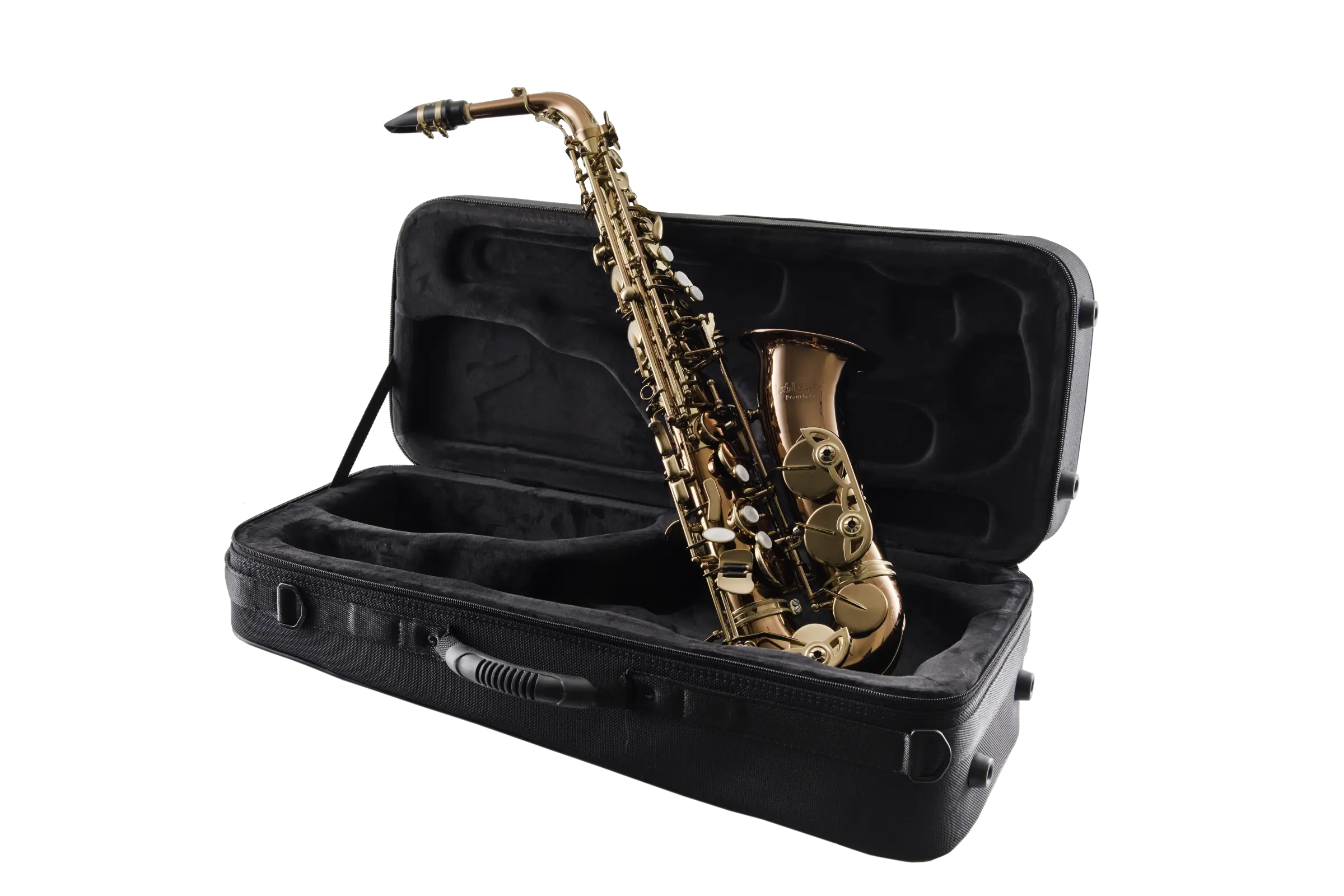 Leblanc Alto Saxophone in Eb Dark Lacquer Finish - zoomed in