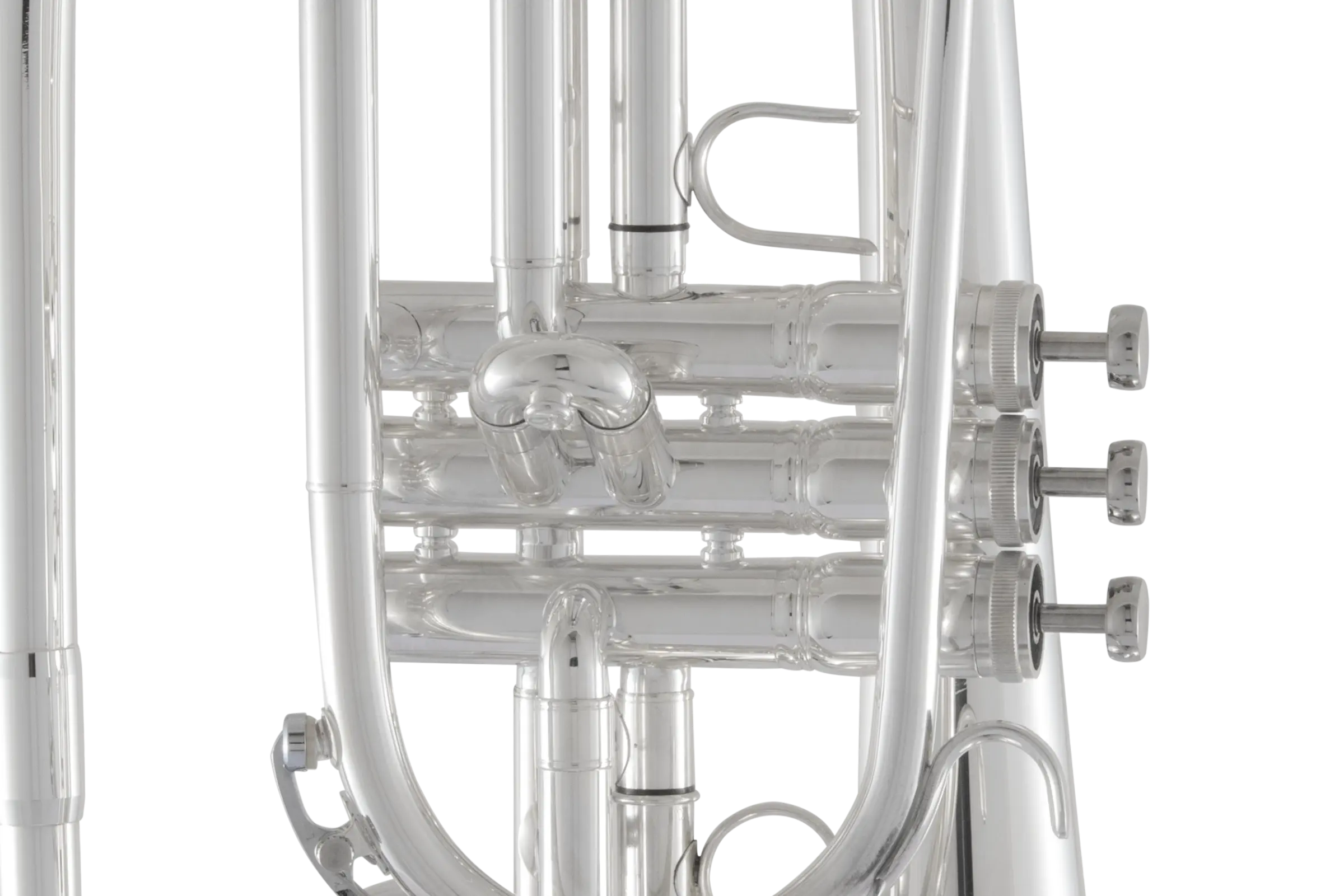 KMH611S King Standard Stepup Mellophone - zoomed in
