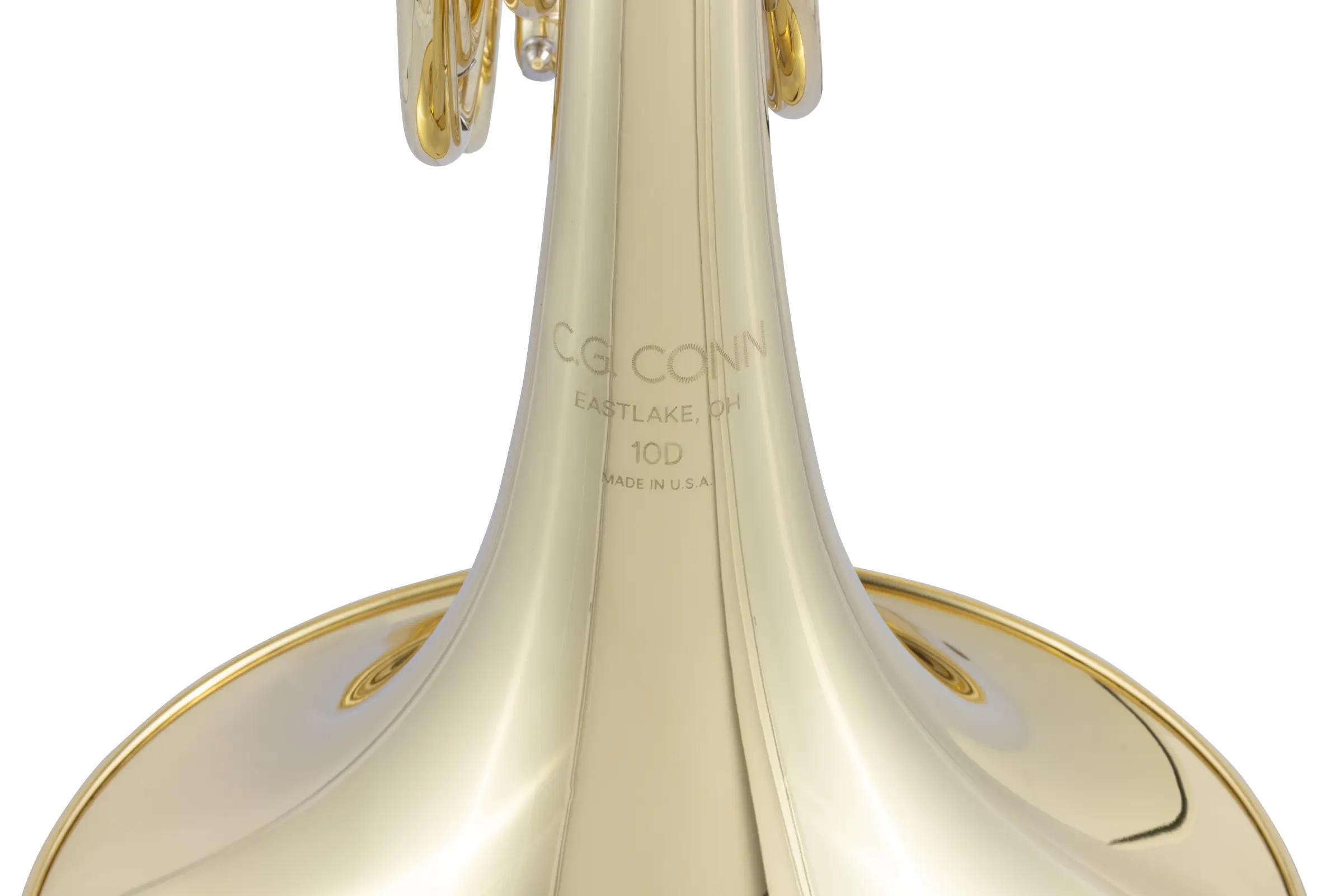 10DY Conn Professional FrenchHorn - zoomed in