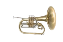 King Ultimate Marching French Horn Outfit with 2 Mouthpieces KMH611