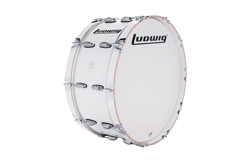 LU2SB26ACW Ludwig 10X26 ULT2 SCOTCH BASS WHITE