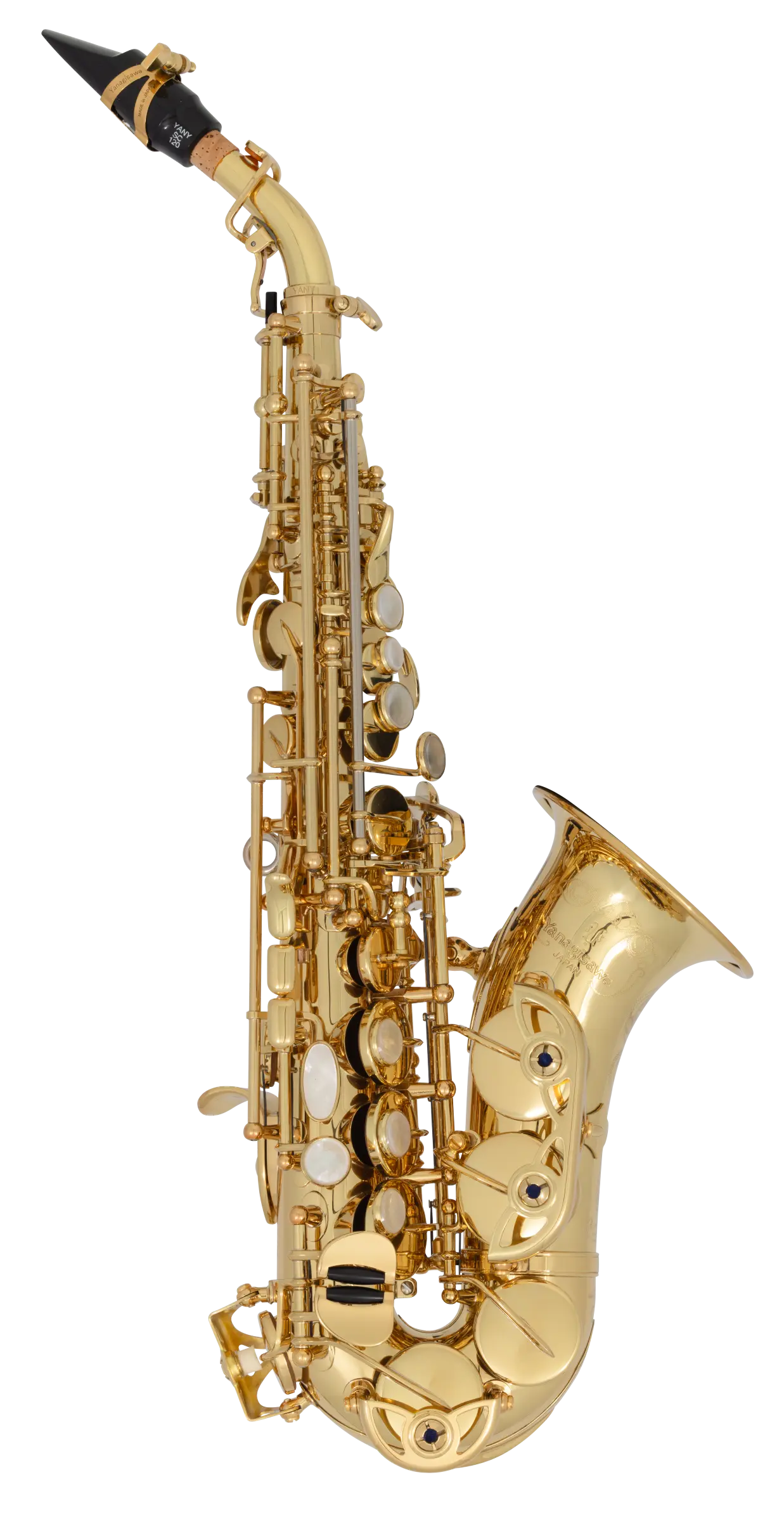 SCWO10 Yanagisawa Curves Soprano Saxophone - zoomed in