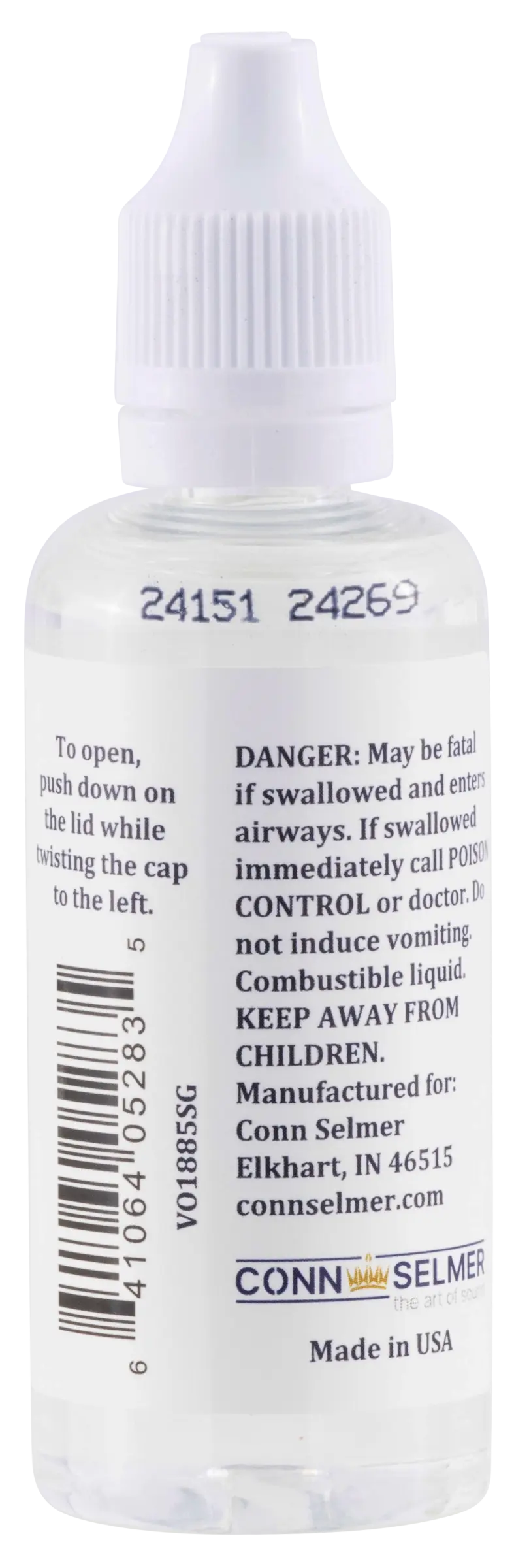 VO1885 Bach Valve Oil 12 Pack - zoomed in