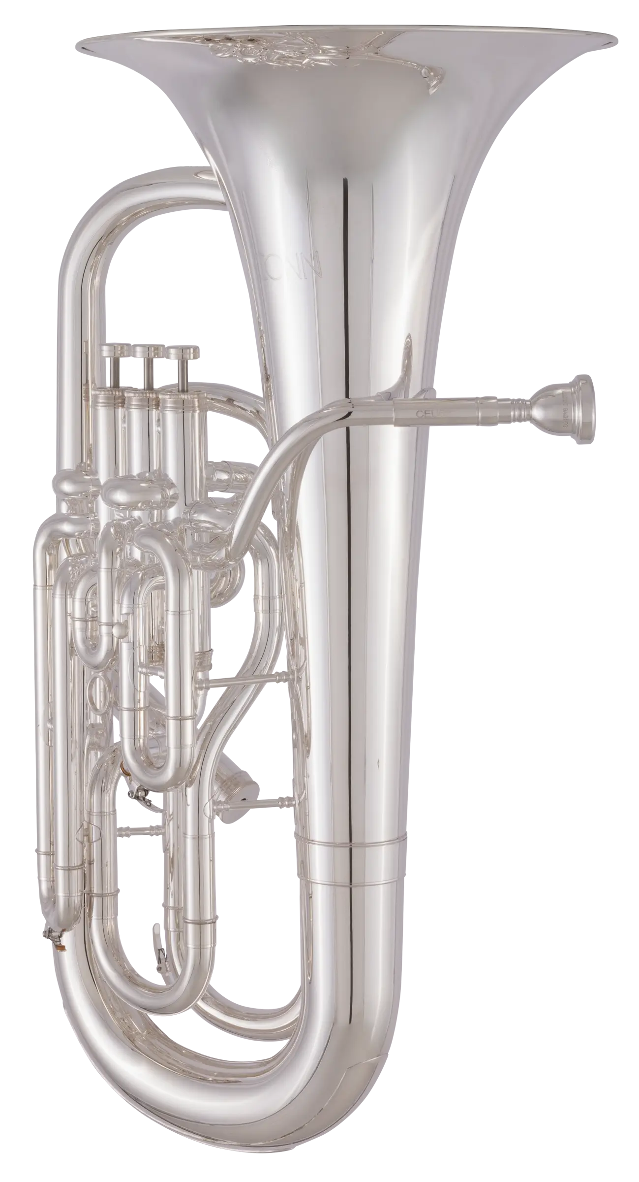 CEU611S Conn Professional Euphonium - zoomed in